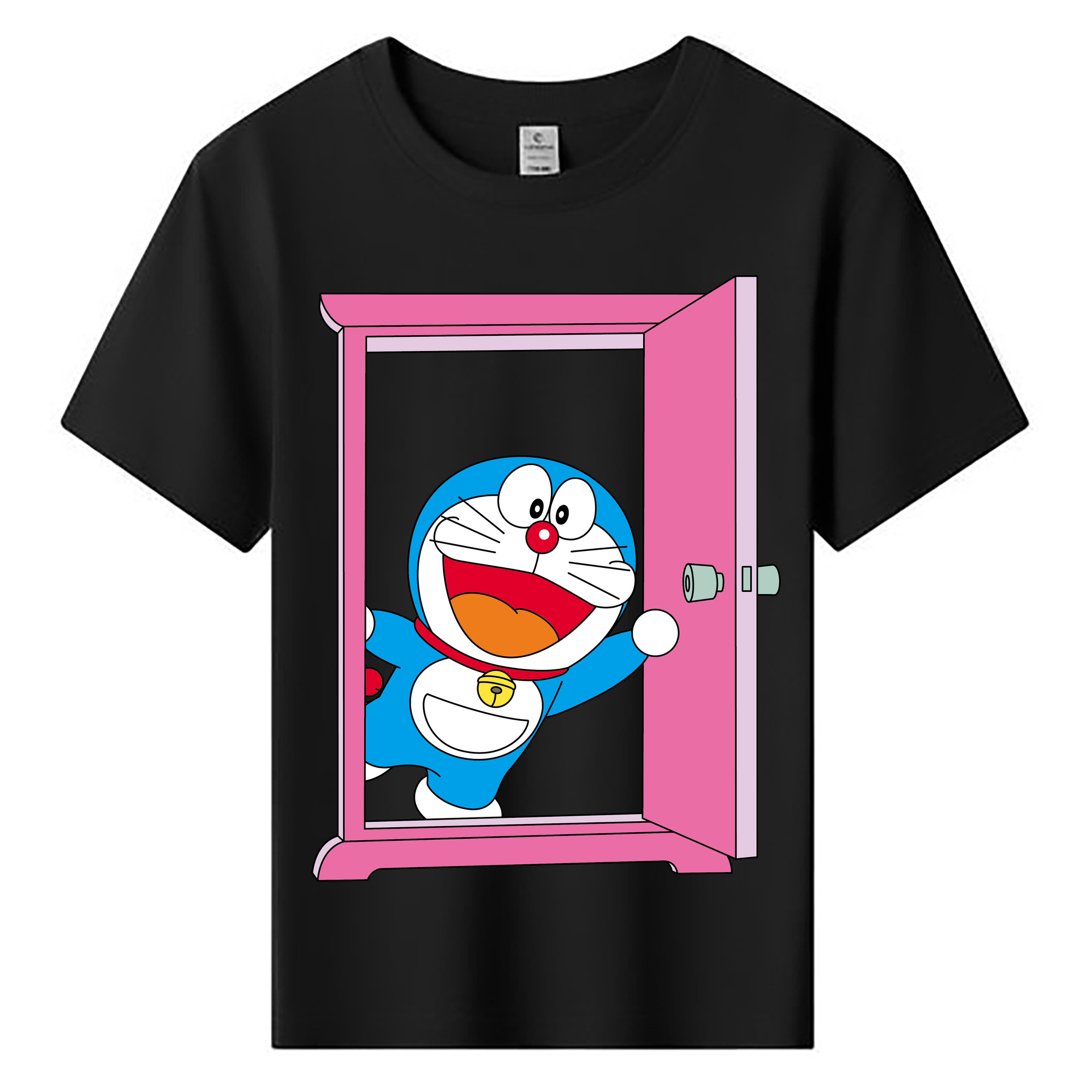（画像用） ドラえもん Doraemon 綿100％キッズTシャツ（フロントプリント）