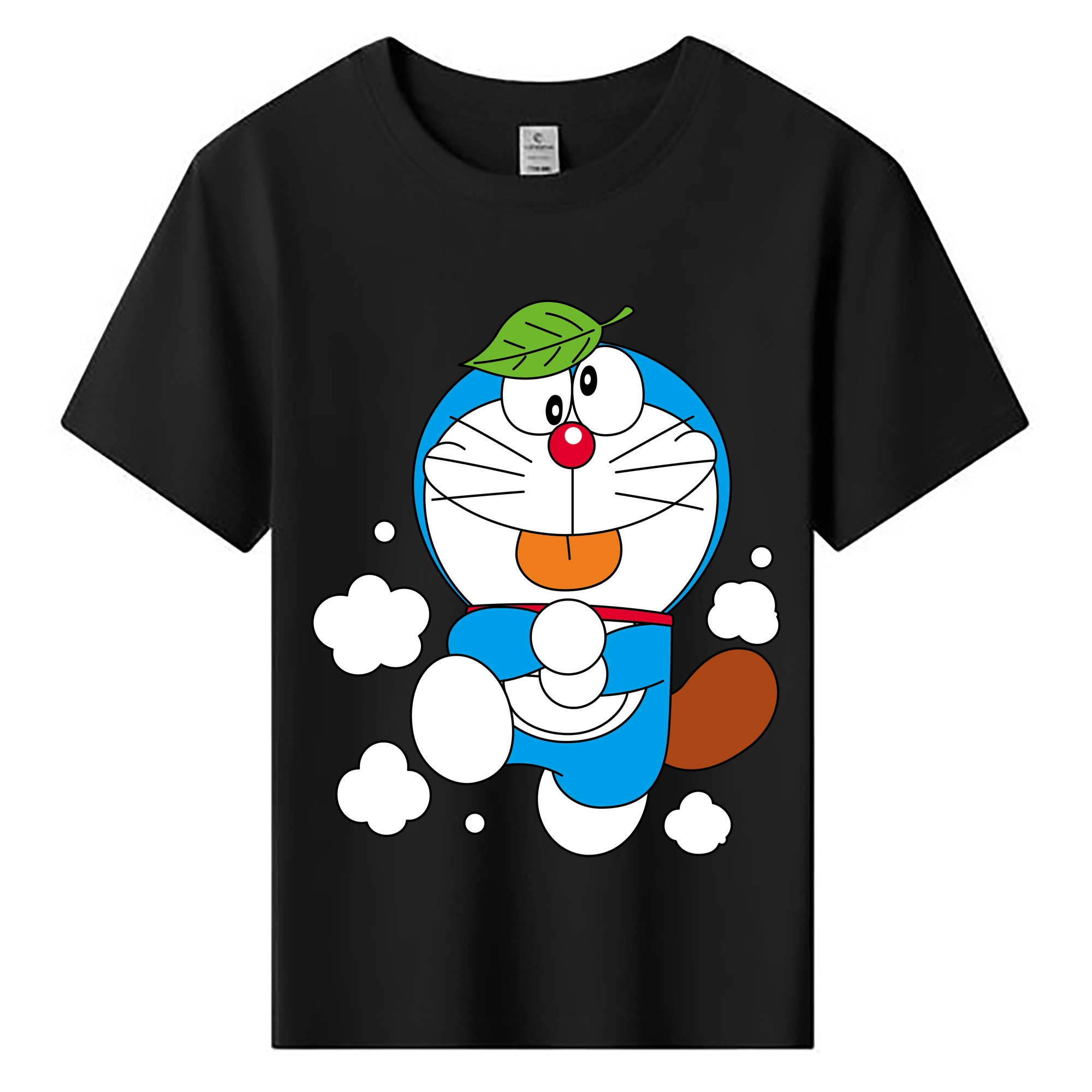 （画像用） ドラえもん Doraemon 綿100％キッズTシャツ（フロントプリント）