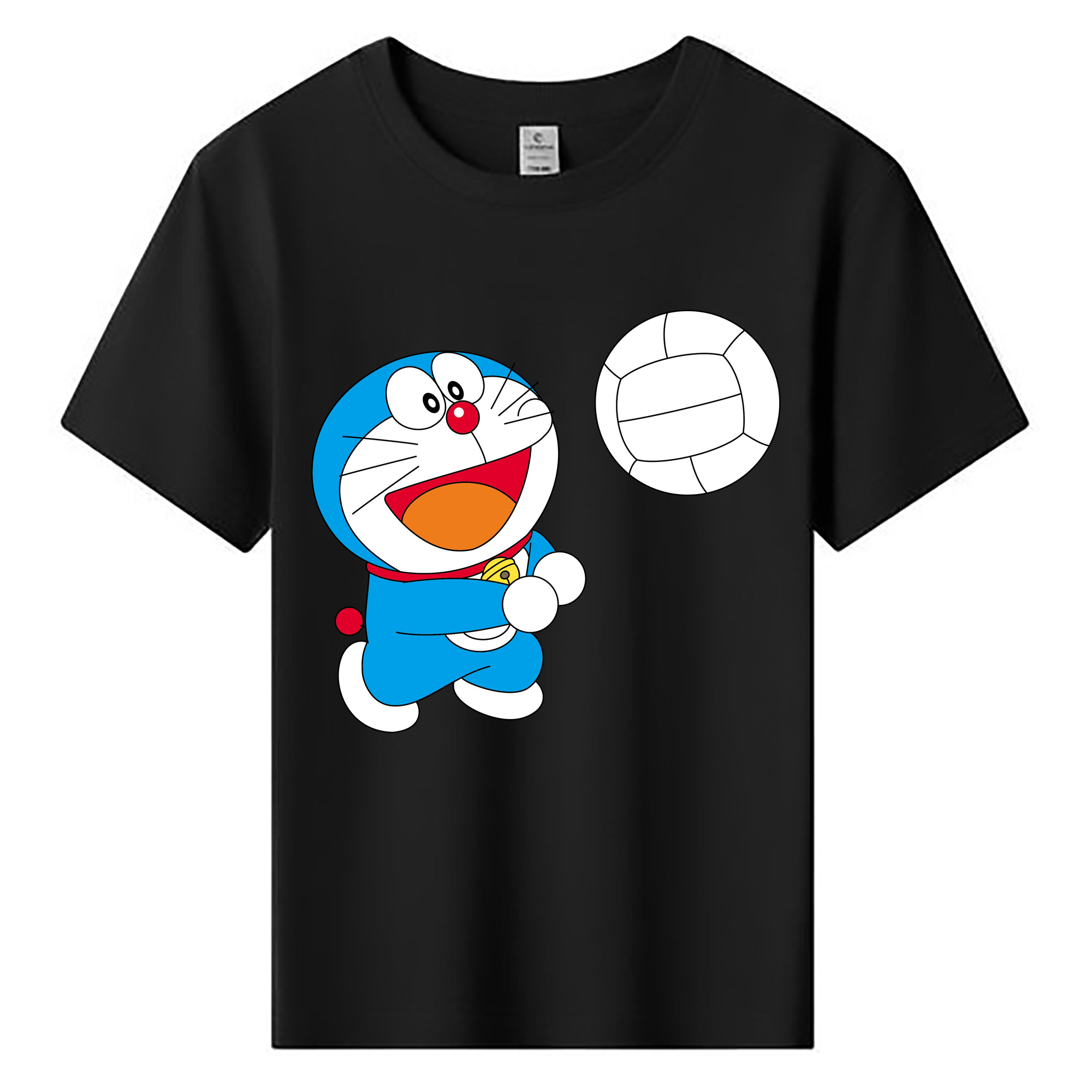 （画像用） ドラえもん Doraemon 綿100％キッズTシャツ（フロントプリント）