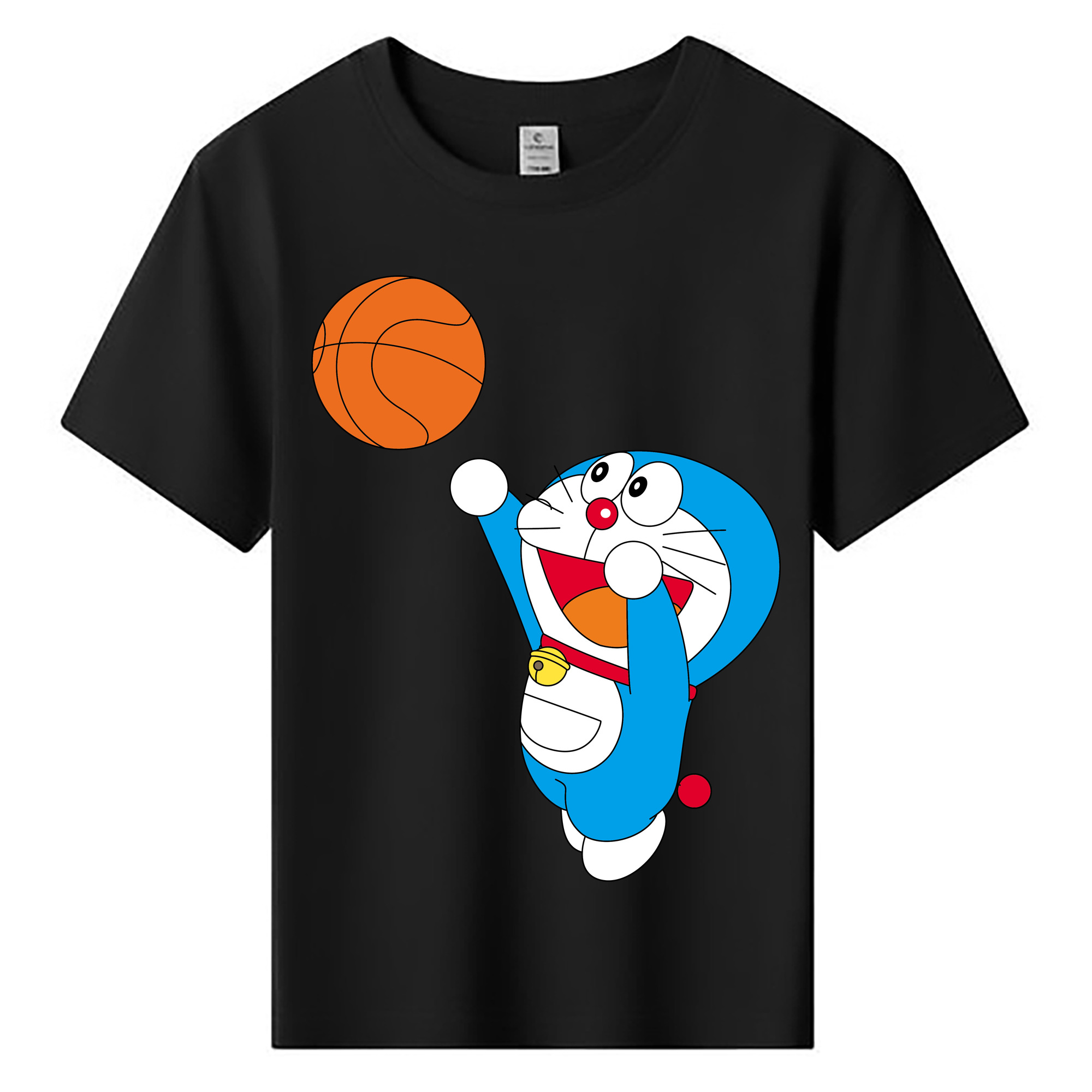 （画像用） ドラえもん Doraemon 綿100％キッズTシャツ（フロントプリント）