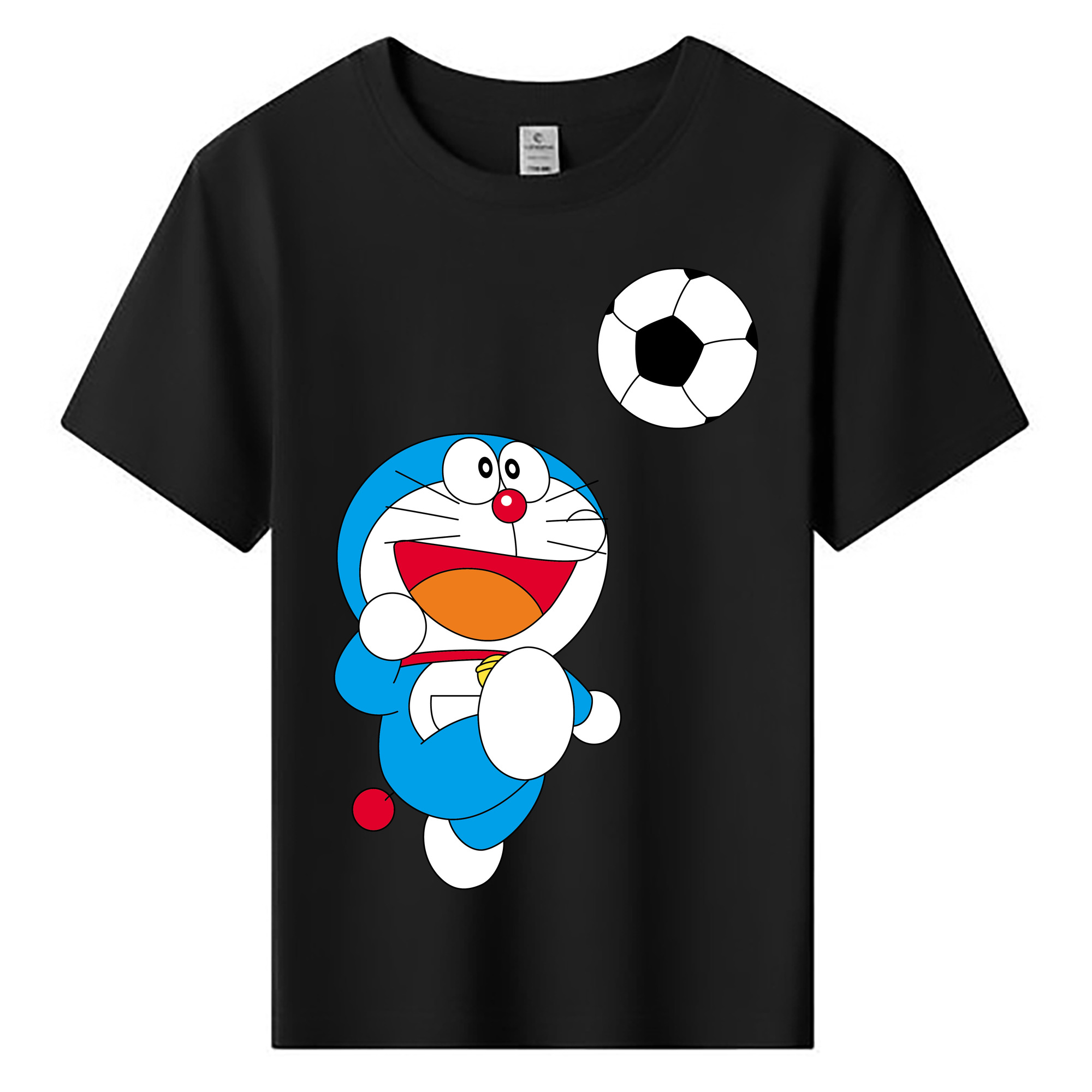 （画像用） ドラえもん Doraemon 綿100％キッズTシャツ（フロントプリント）