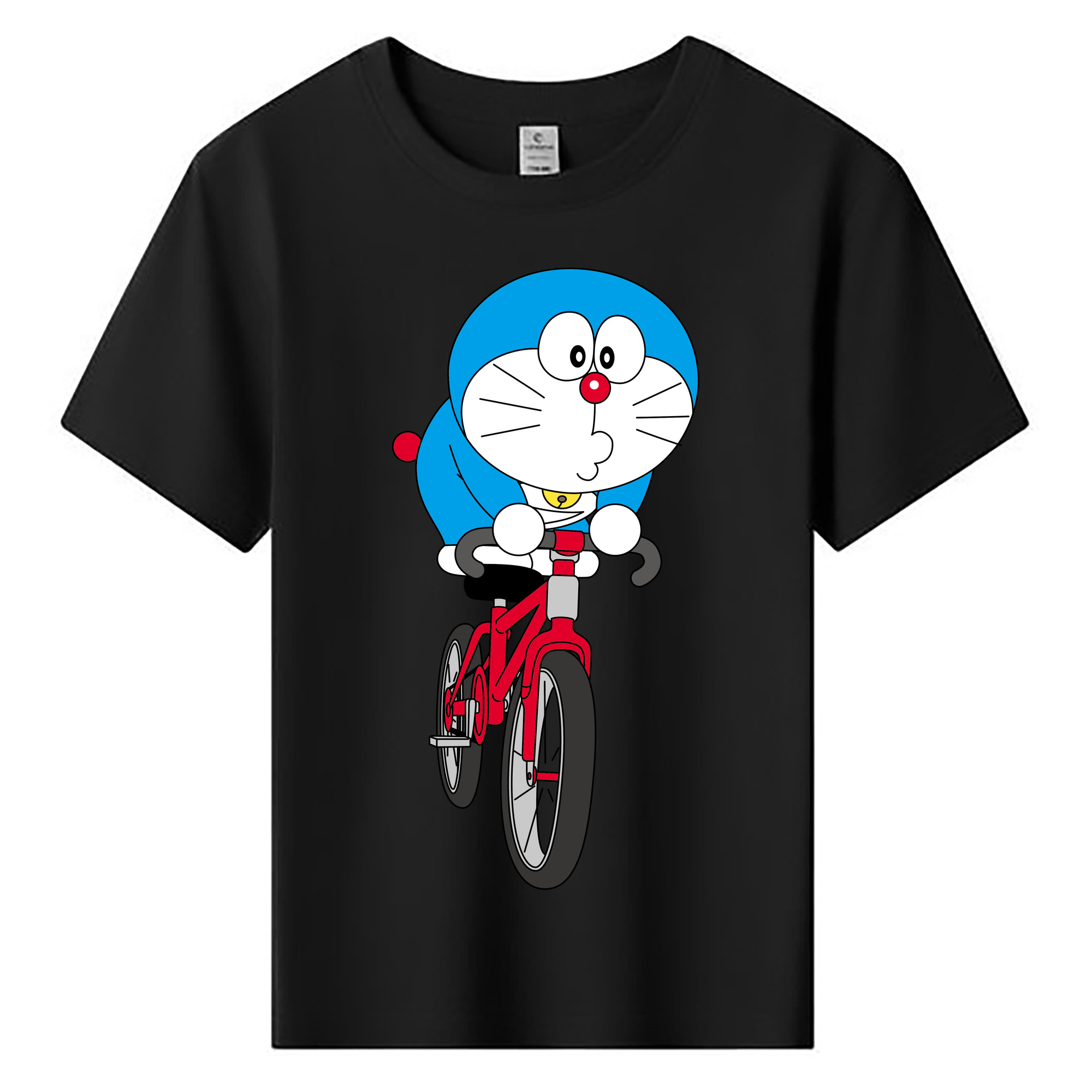 （画像用） ドラえもん Doraemon 綿100％キッズTシャツ（フロントプリント）