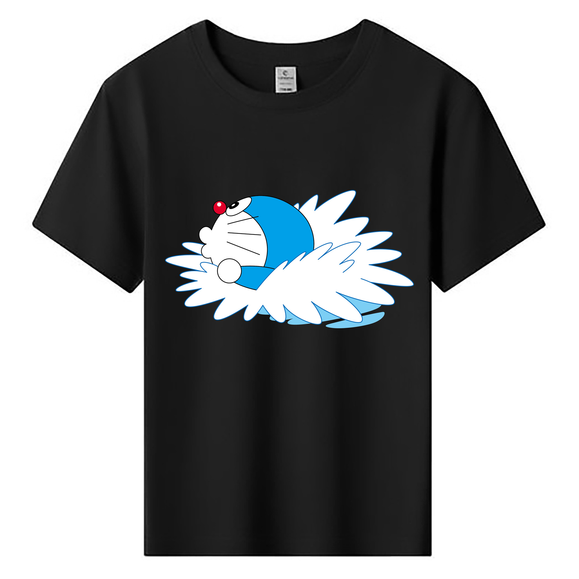 （画像用） ドラえもん Doraemon 綿100％キッズTシャツ（フロントプリント）