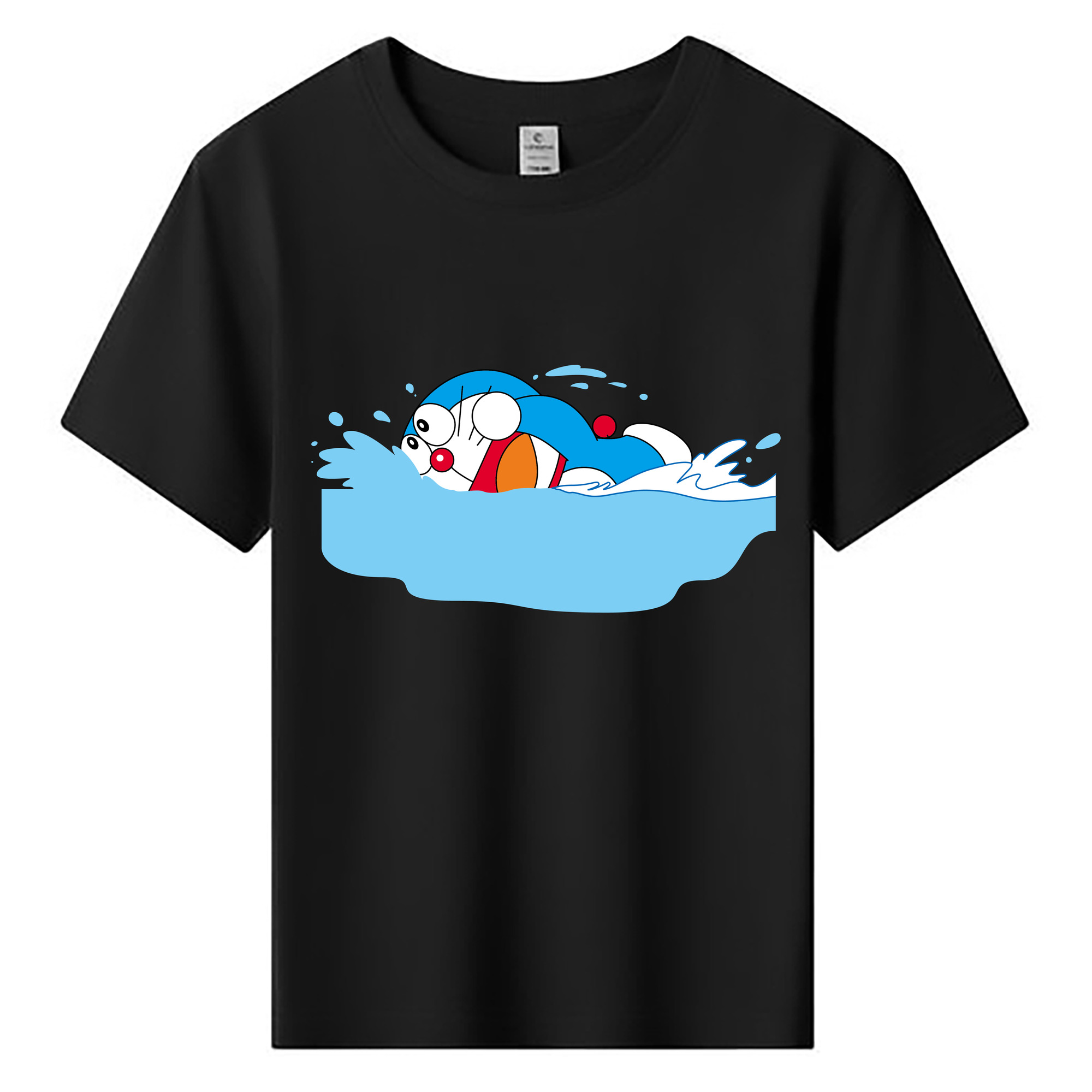 （画像用） ドラえもん Doraemon 綿100％キッズTシャツ（フロントプリント）