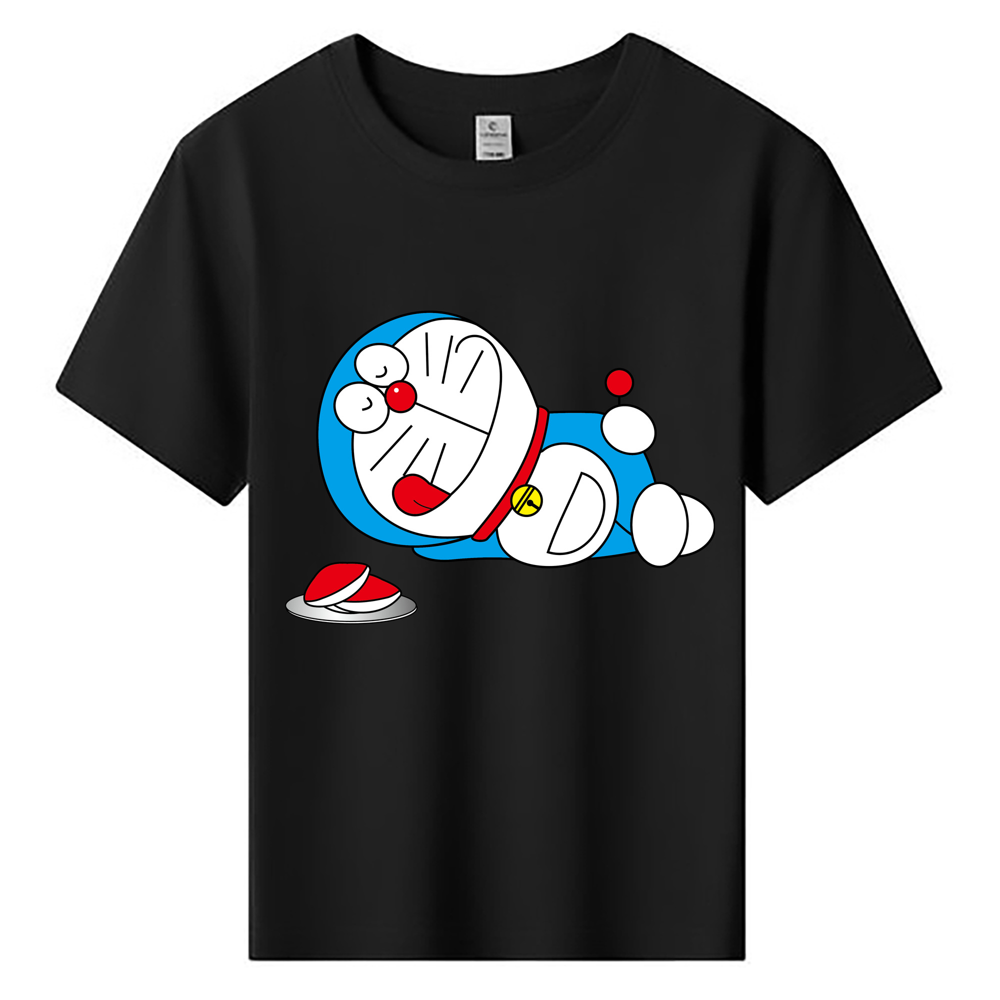 （画像用） ドラえもん Doraemon 綿100％キッズTシャツ（フロントプリント）