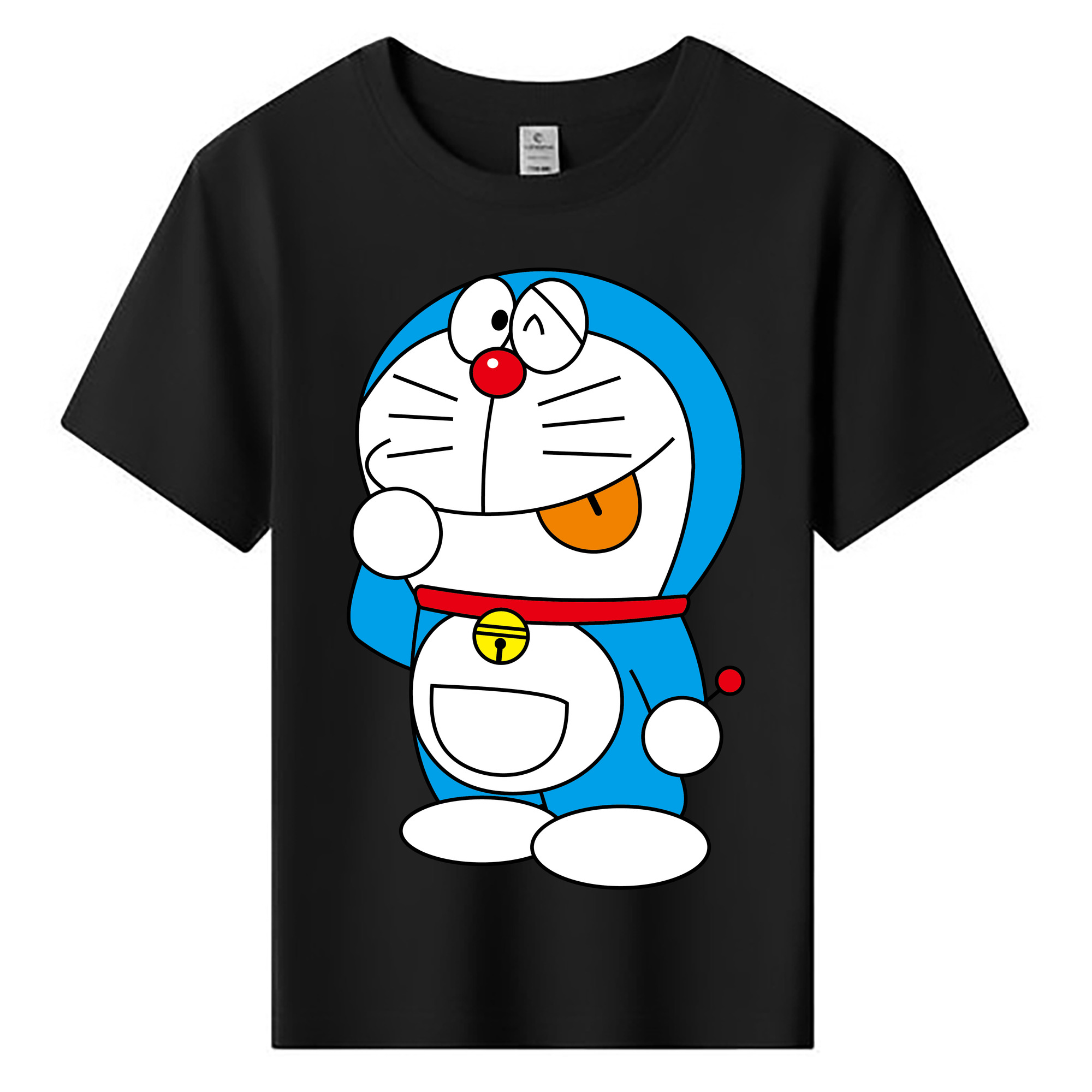 （画像用） ドラえもん Doraemon 綿100％キッズTシャツ（フロントプリント）