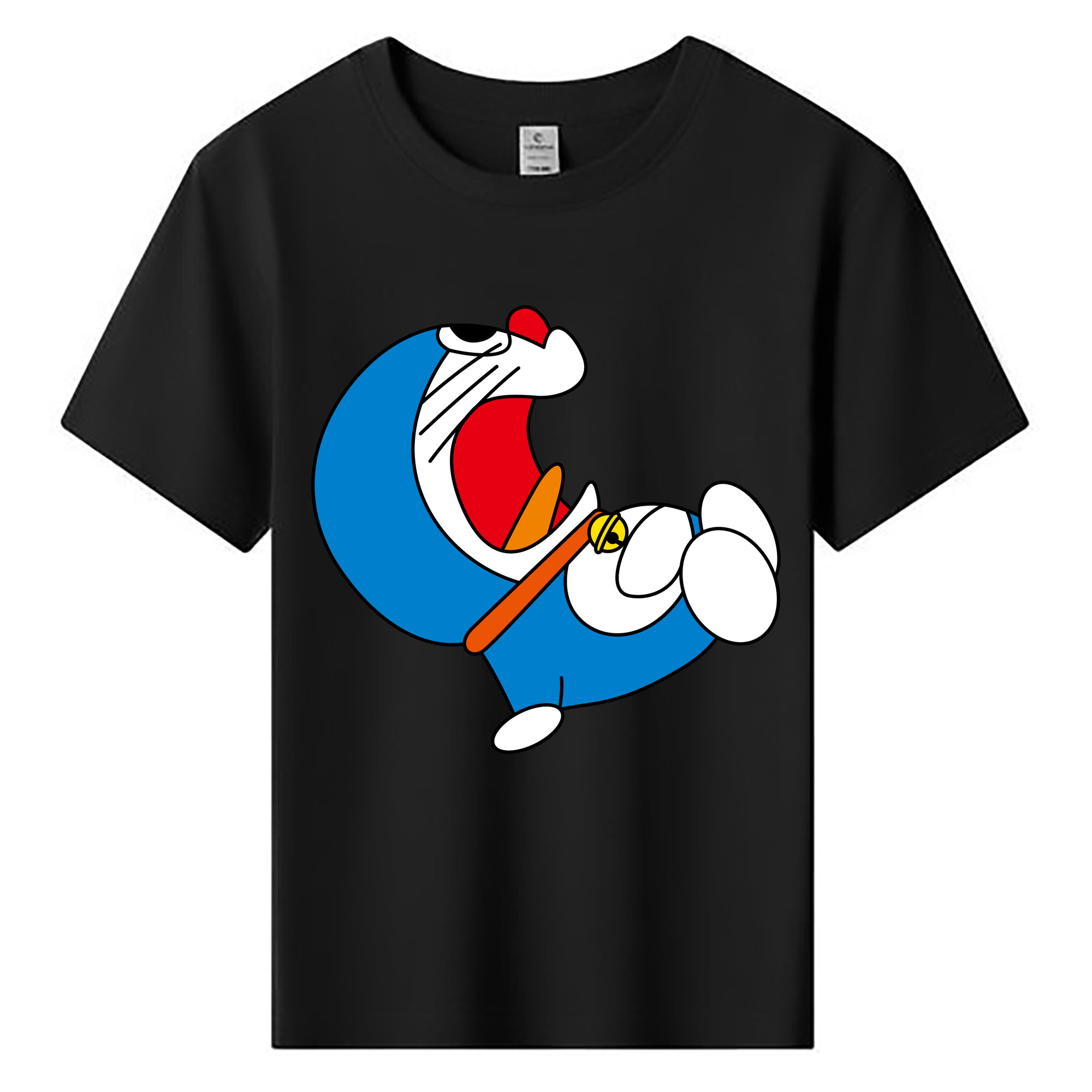 （画像用） ドラえもん Doraemon 綿100％キッズTシャツ（フロントプリント）