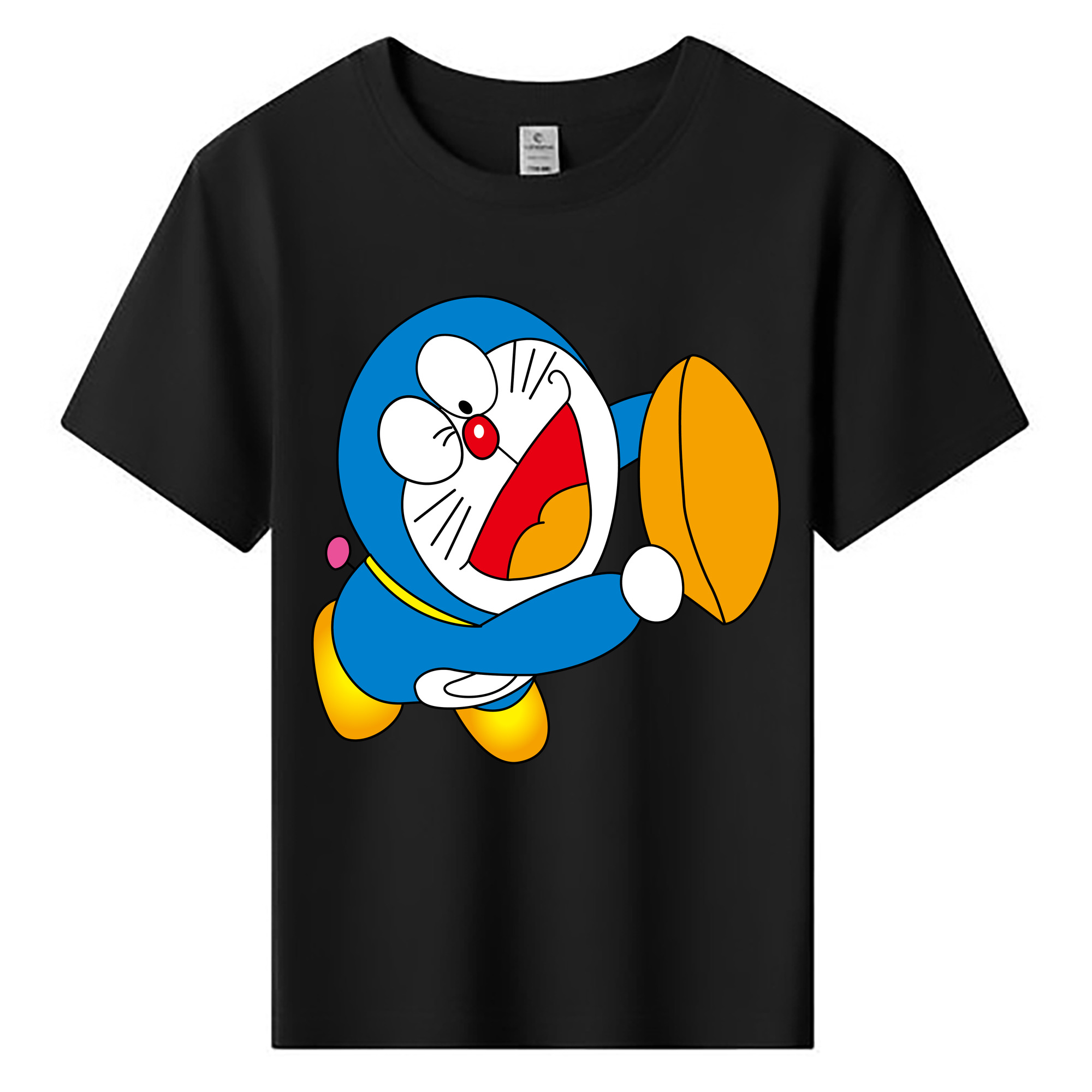 （画像用） ドラえもん Doraemon 綿100％キッズTシャツ（フロントプリント）