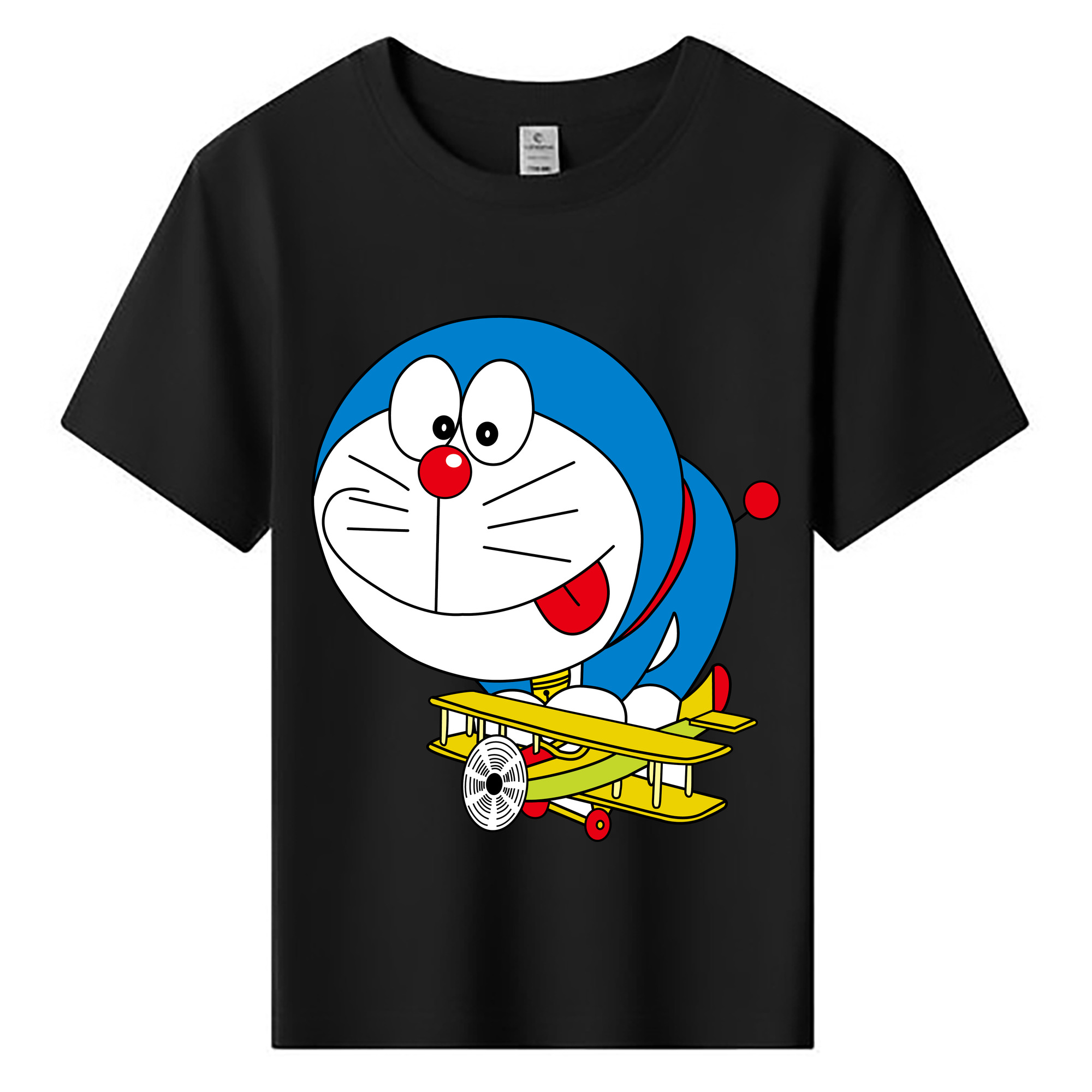 （画像用） ドラえもん Doraemon 綿100％キッズTシャツ（フロントプリント）