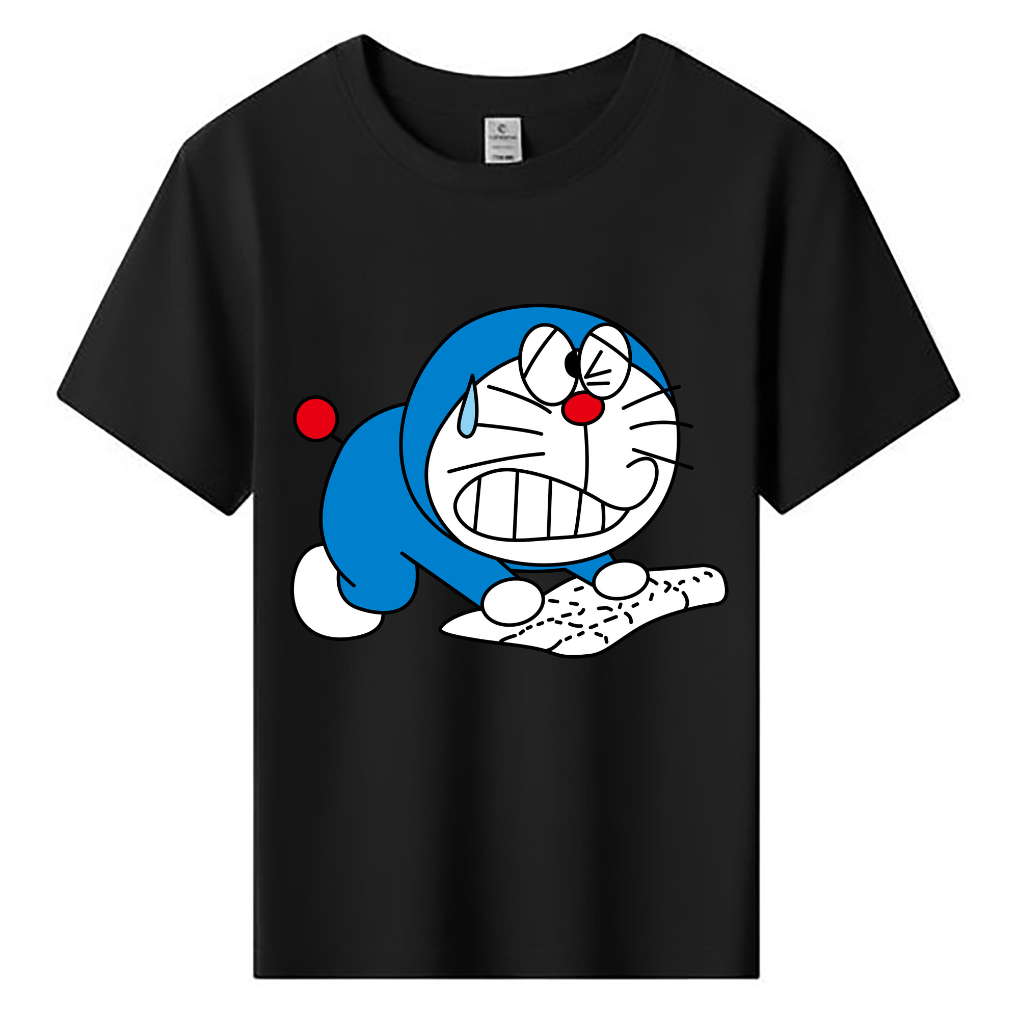 （画像用） ドラえもん Doraemon 綿100％キッズTシャツ（フロントプリント）