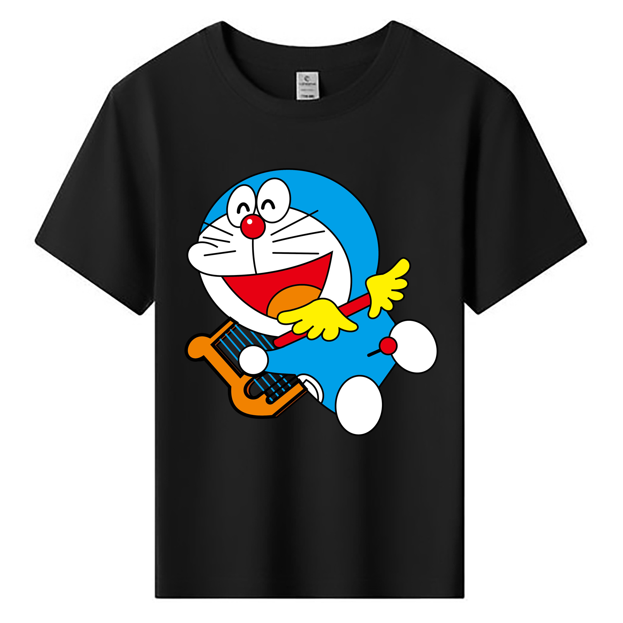 （画像用） ドラえもん Doraemon 綿100％キッズTシャツ（フロントプリント）