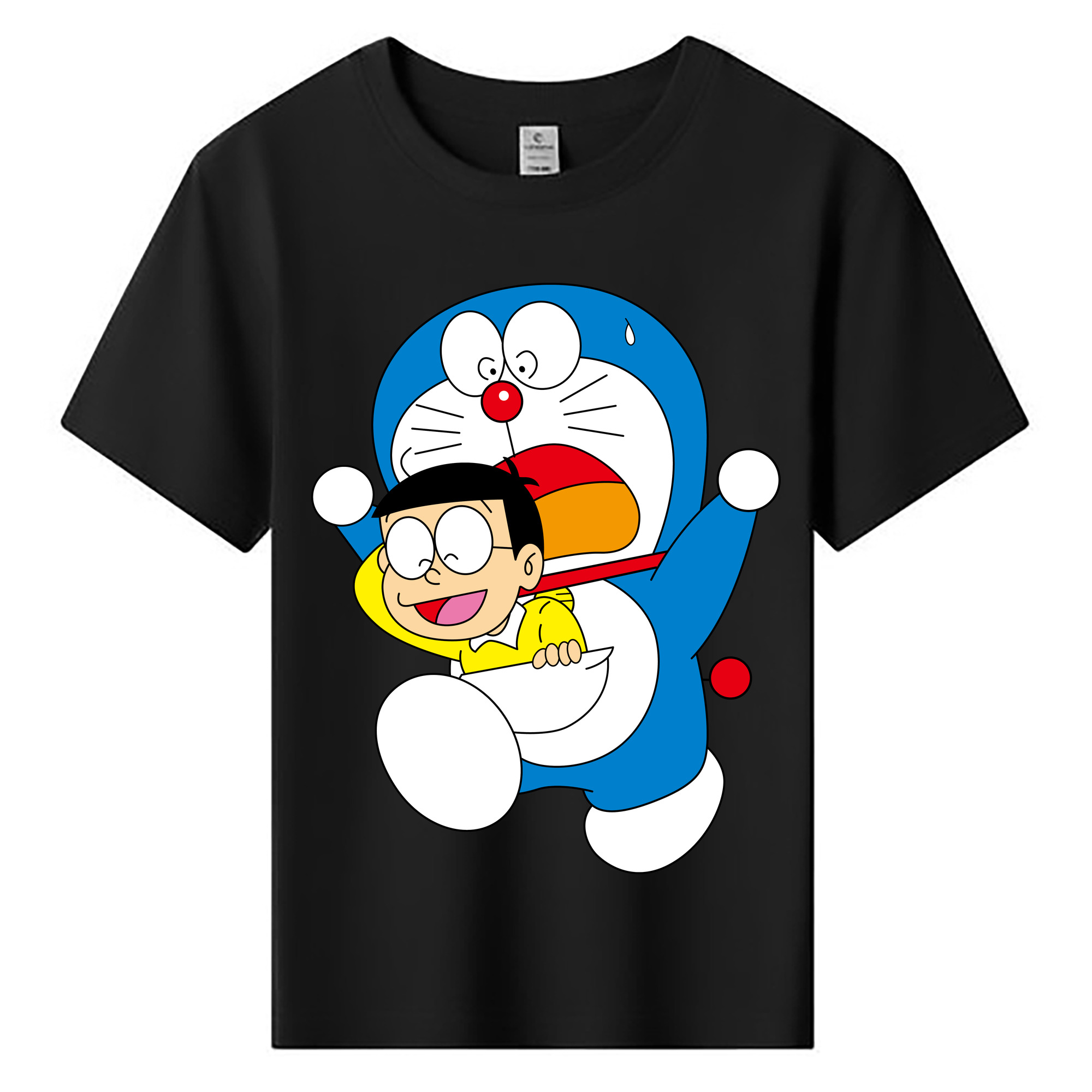 （画像用） ドラえもん Doraemon 綿100％キッズTシャツ（フロントプリント）