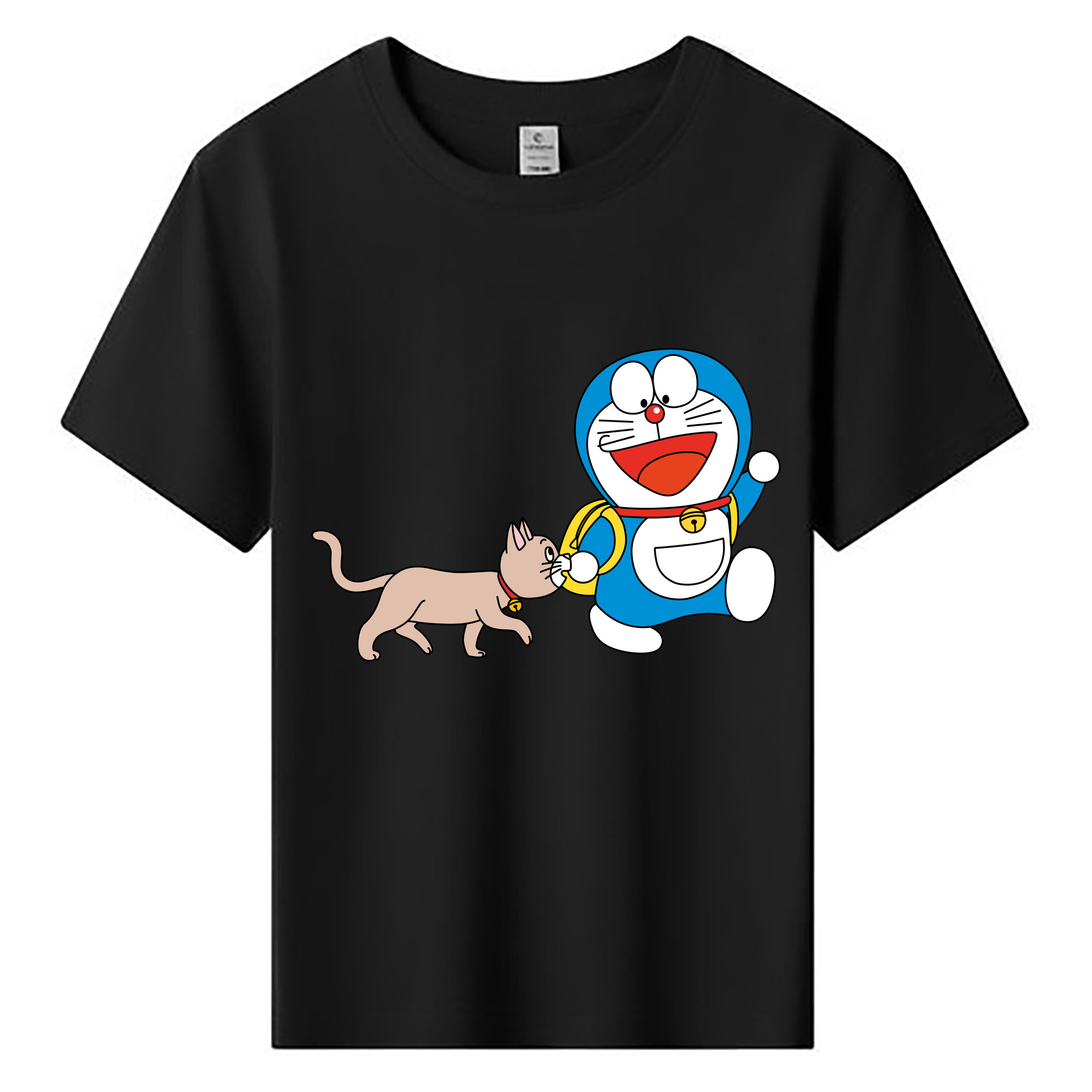 （画像用） ドラえもん Doraemon 綿100％キッズTシャツ（フロントプリント）