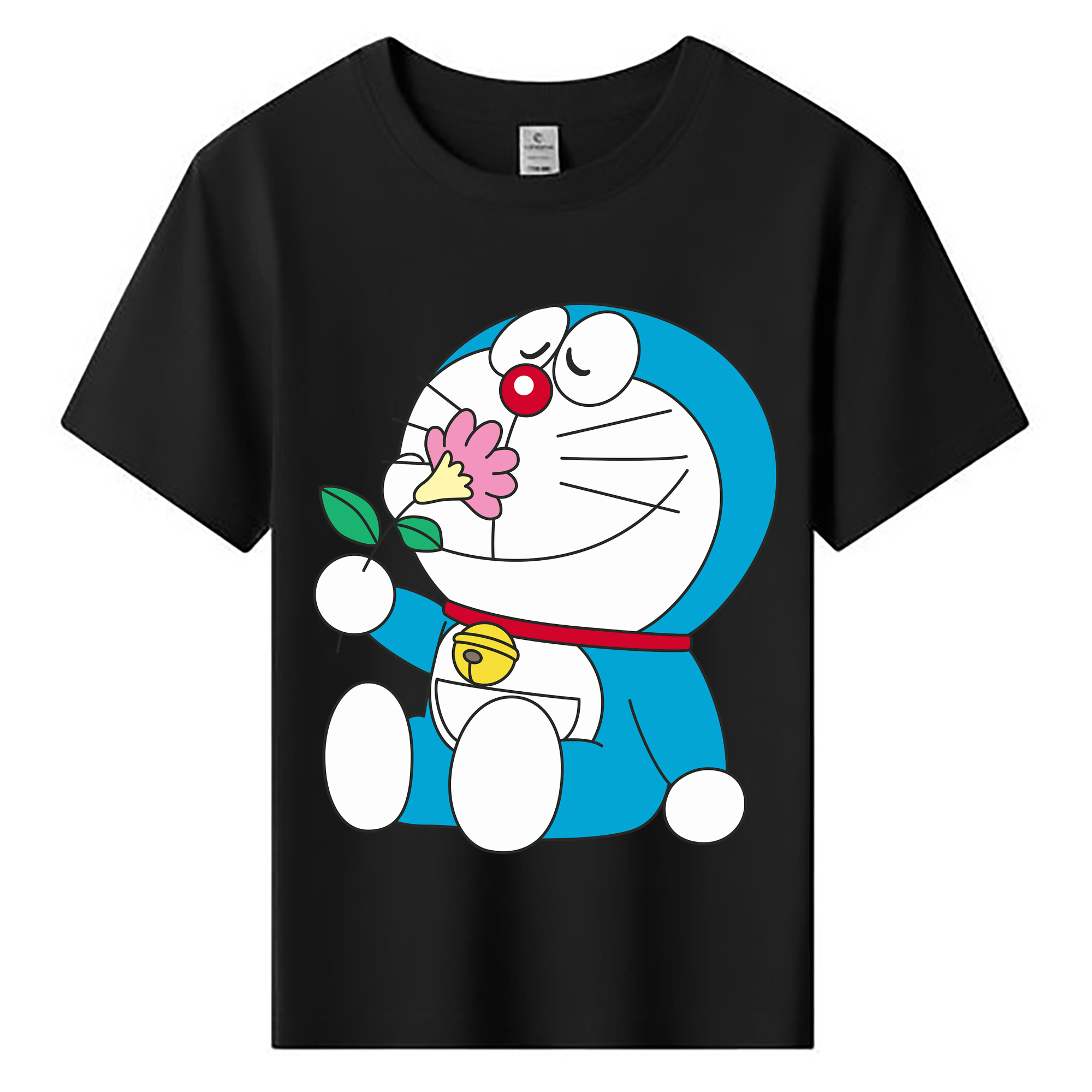 （画像用） ドラえもん Doraemon 綿100％キッズTシャツ（フロントプリント）