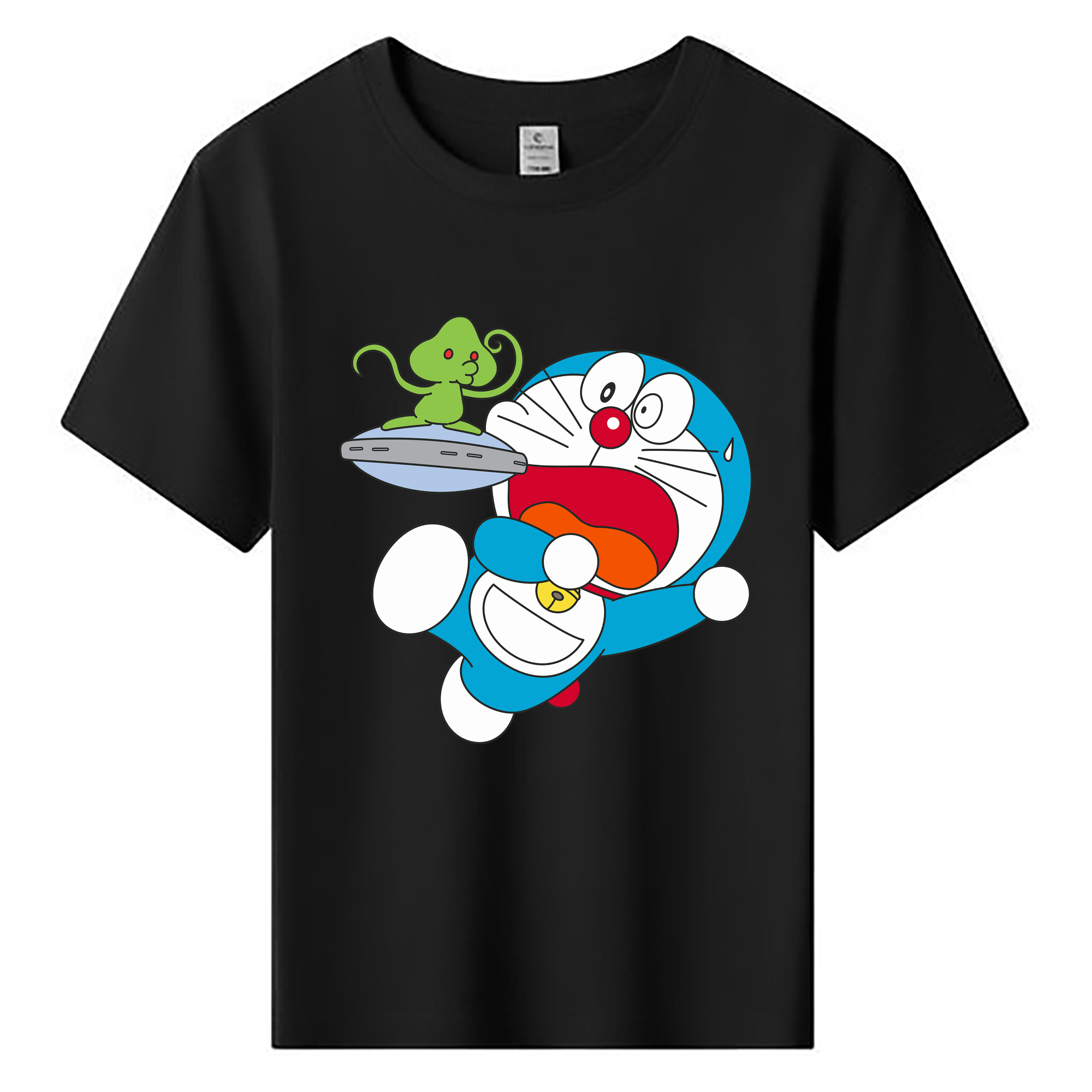 （画像用） ドラえもん Doraemon 綿100％キッズTシャツ（フロントプリント）