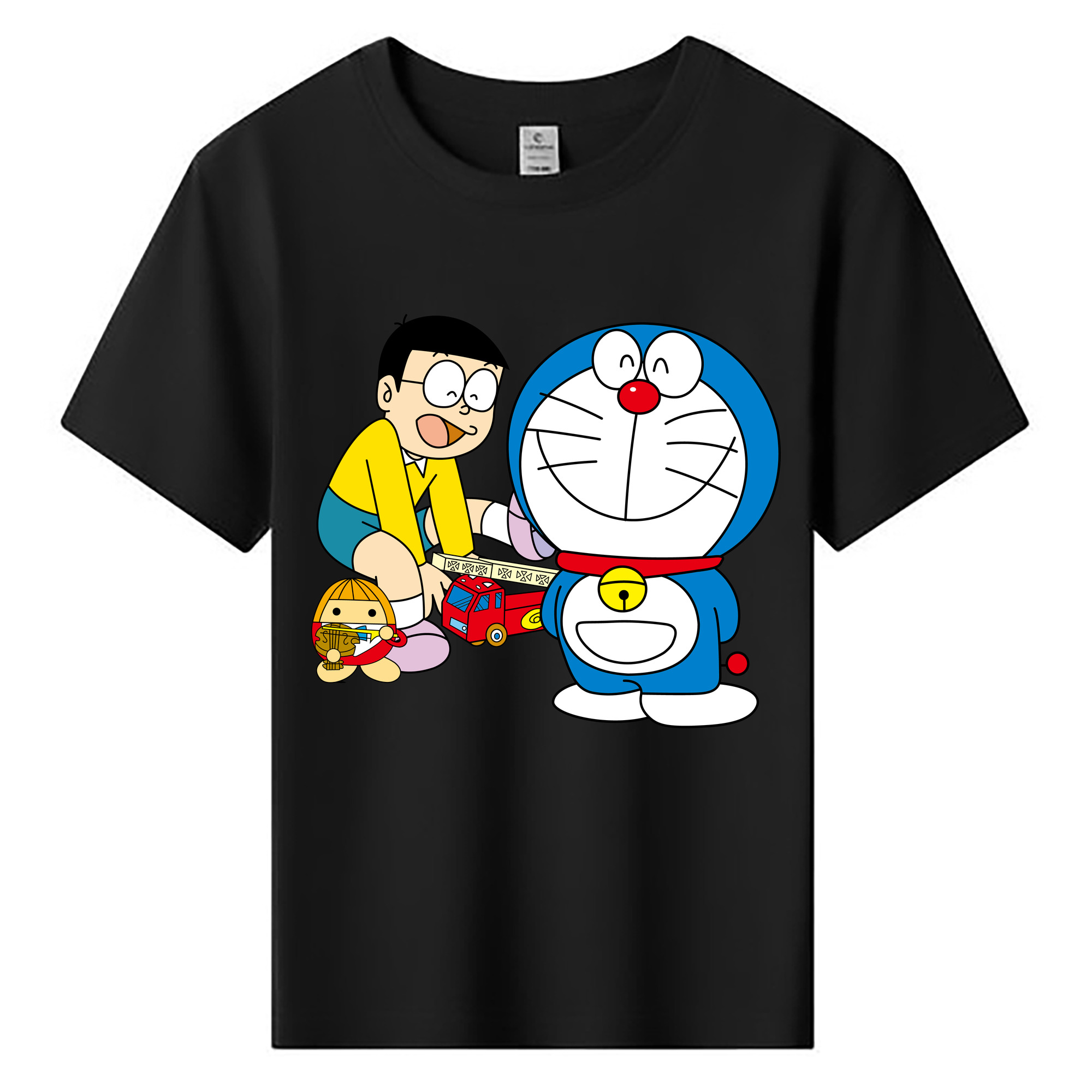 （画像用） ドラえもん Doraemon 綿100％キッズTシャツ（フロントプリント）