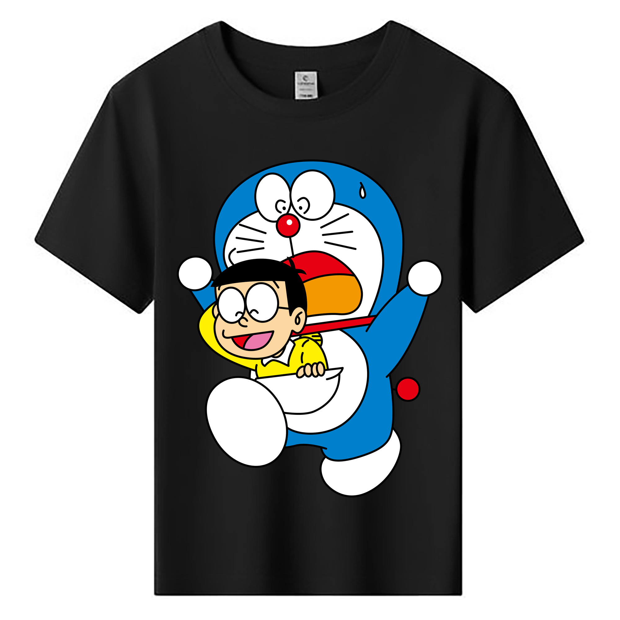 （画像用） ドラえもん Doraemon 綿100％キッズTシャツ（フロントプリント）