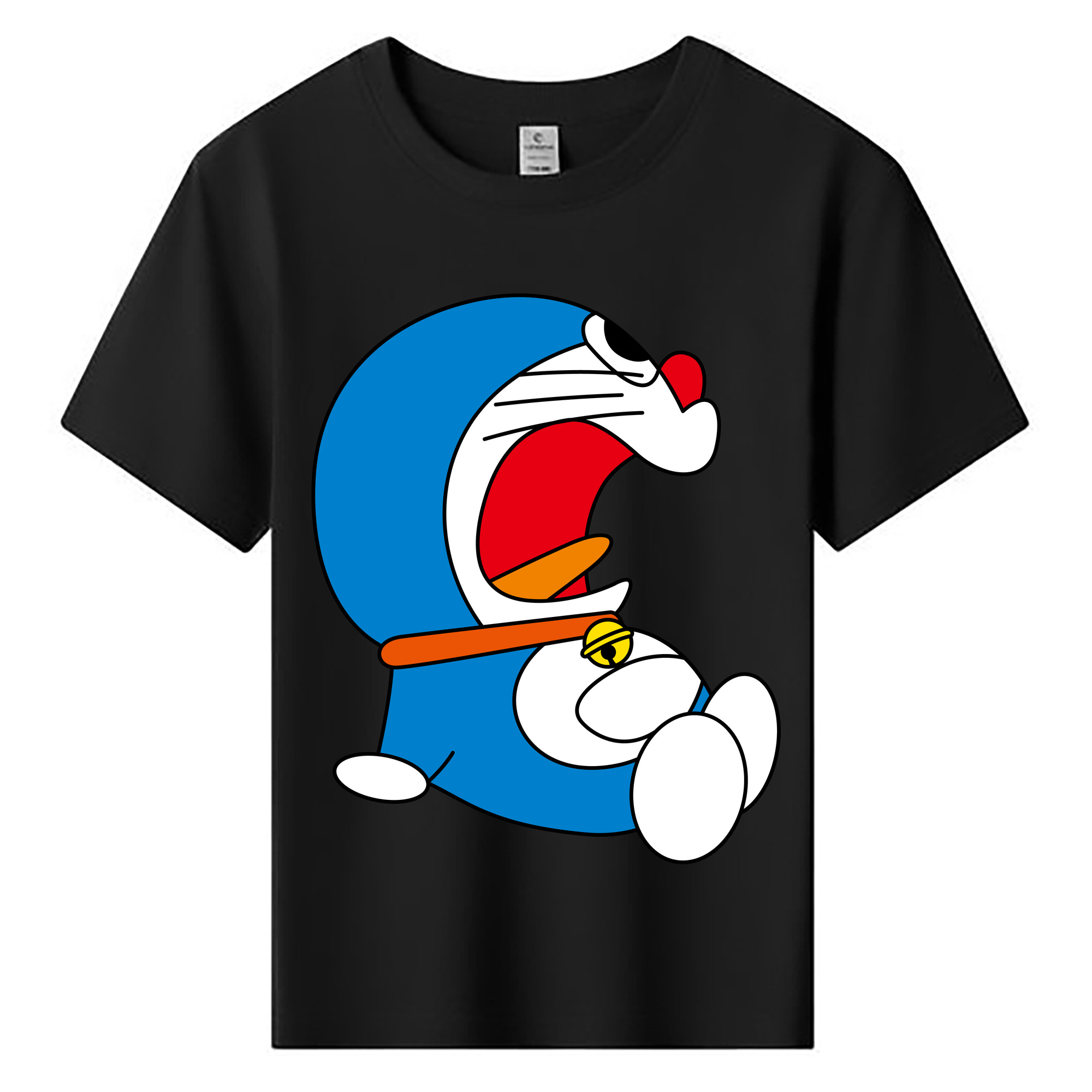 （画像用） ドラえもん Doraemon 綿100％キッズTシャツ（フロントプリント）