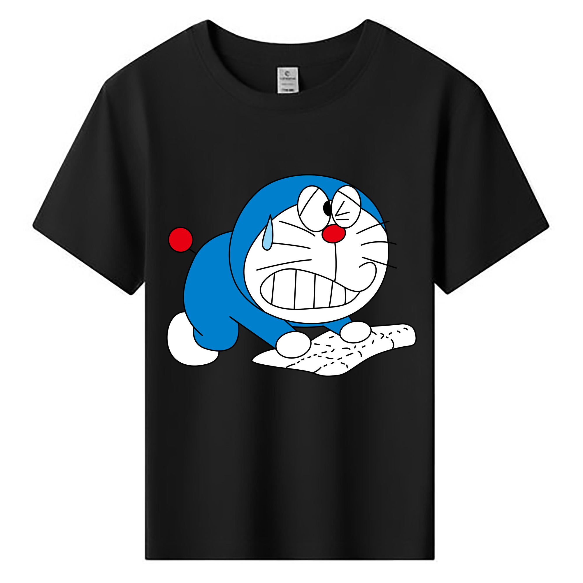（画像用） ドラえもん Doraemon 綿100％キッズTシャツ（フロントプリント）