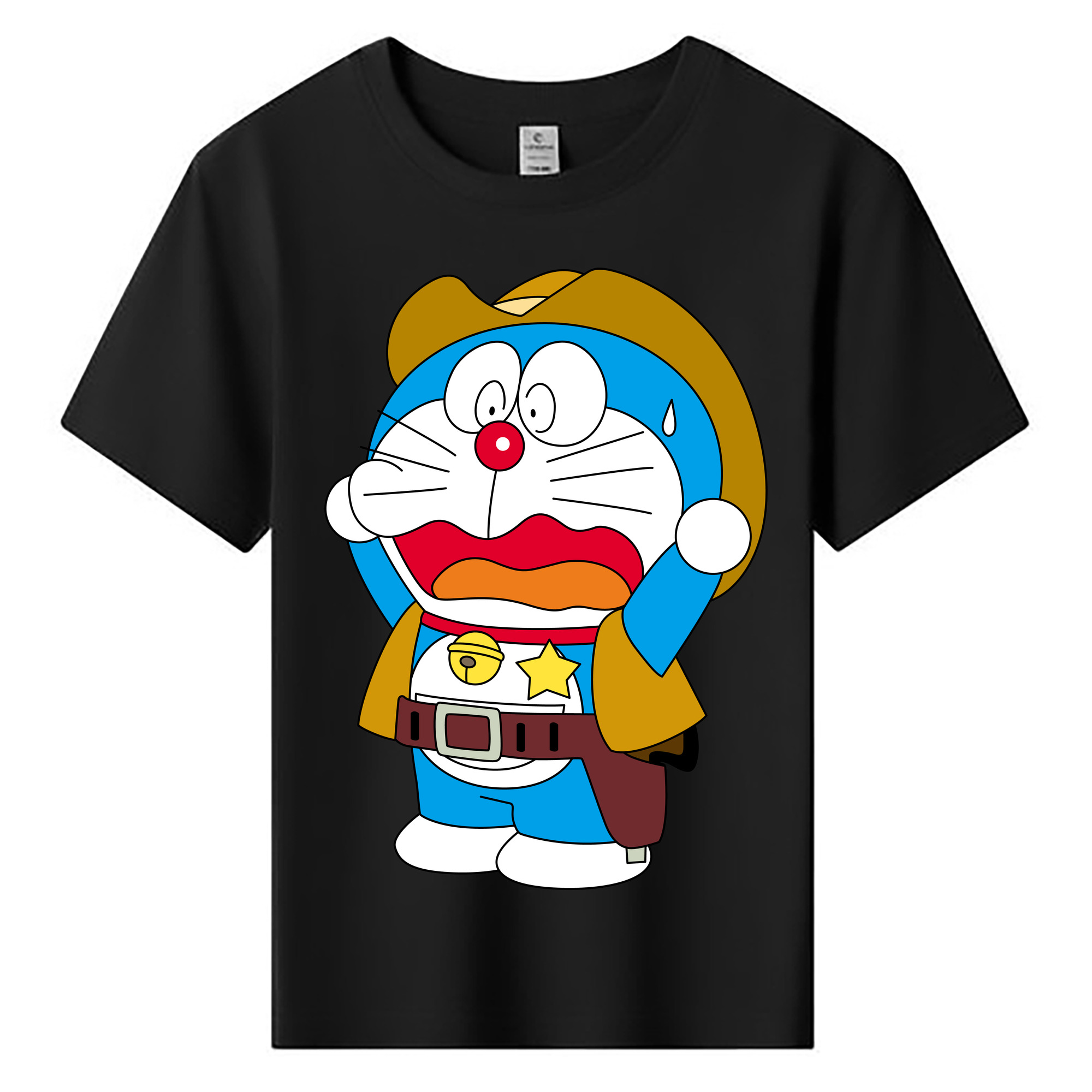 （画像用） ドラえもん Doraemon 綿100％キッズTシャツ（フロントプリント）
