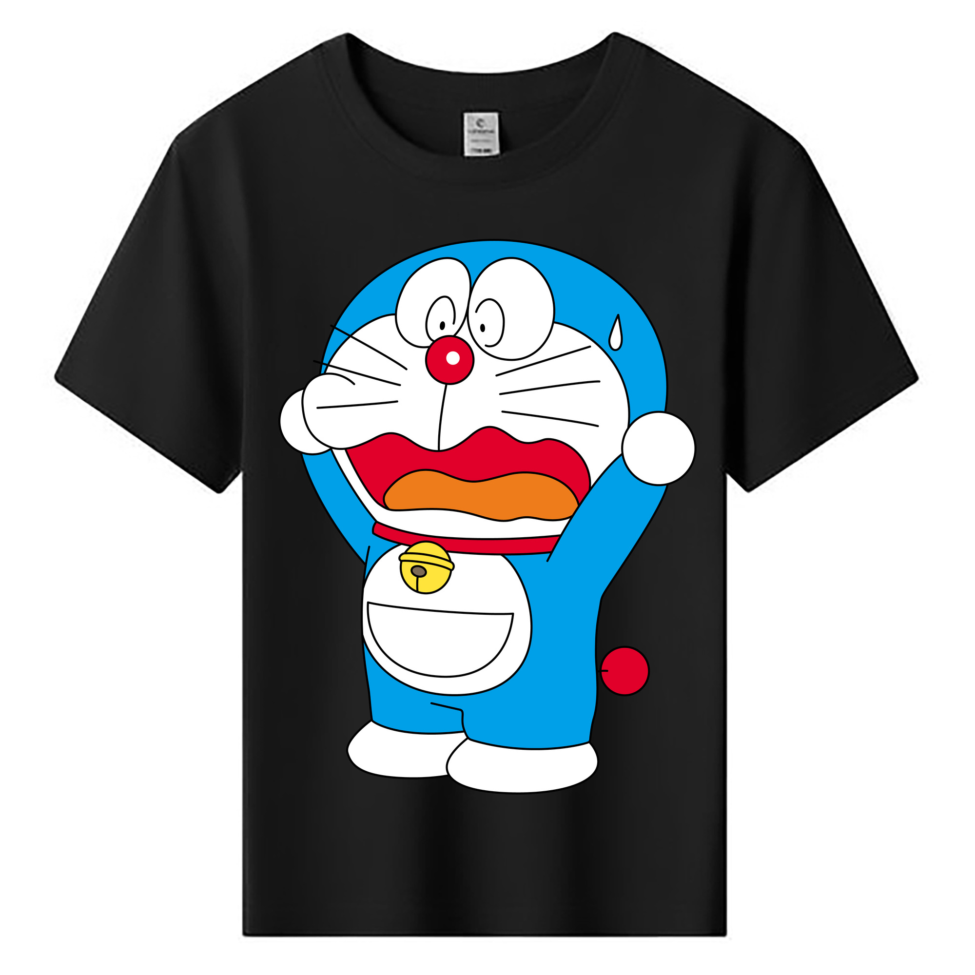 （画像用） ドラえもん Doraemon 綿100％キッズTシャツ（フロントプリント）