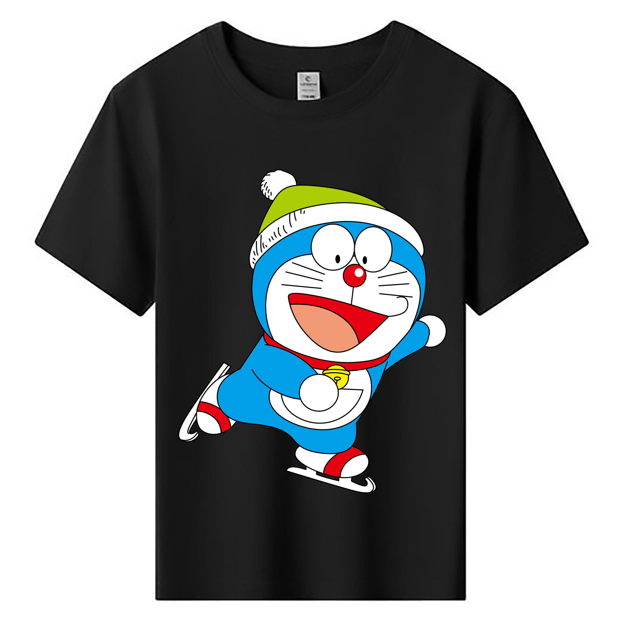 （画像用） ドラえもん Doraemon 綿100％キッズTシャツ（フロントプリント）