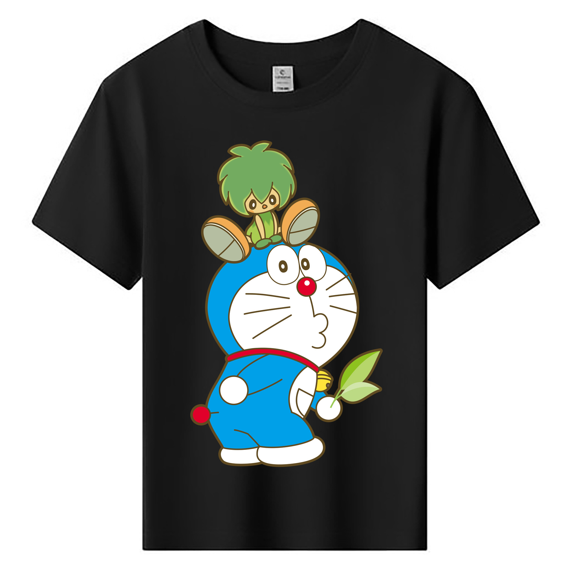 （画像用） ドラえもん Doraemon 綿100％キッズTシャツ（フロントプリント）