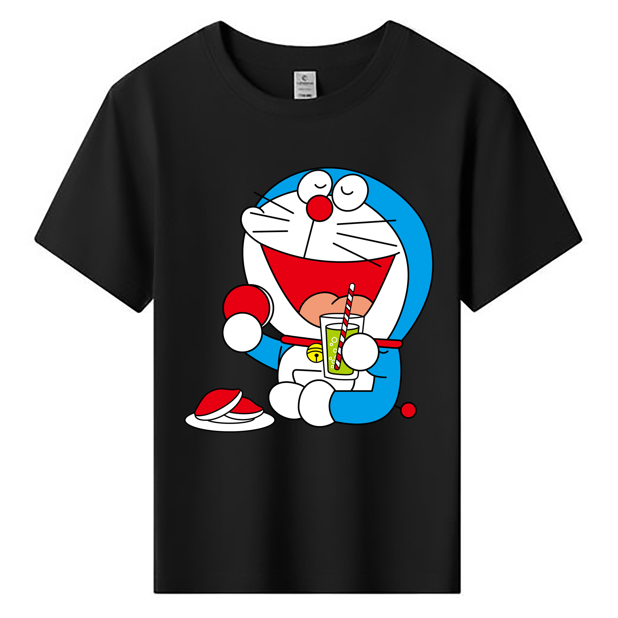 （画像用） ドラえもん Doraemon 綿100％キッズTシャツ（フロントプリント）