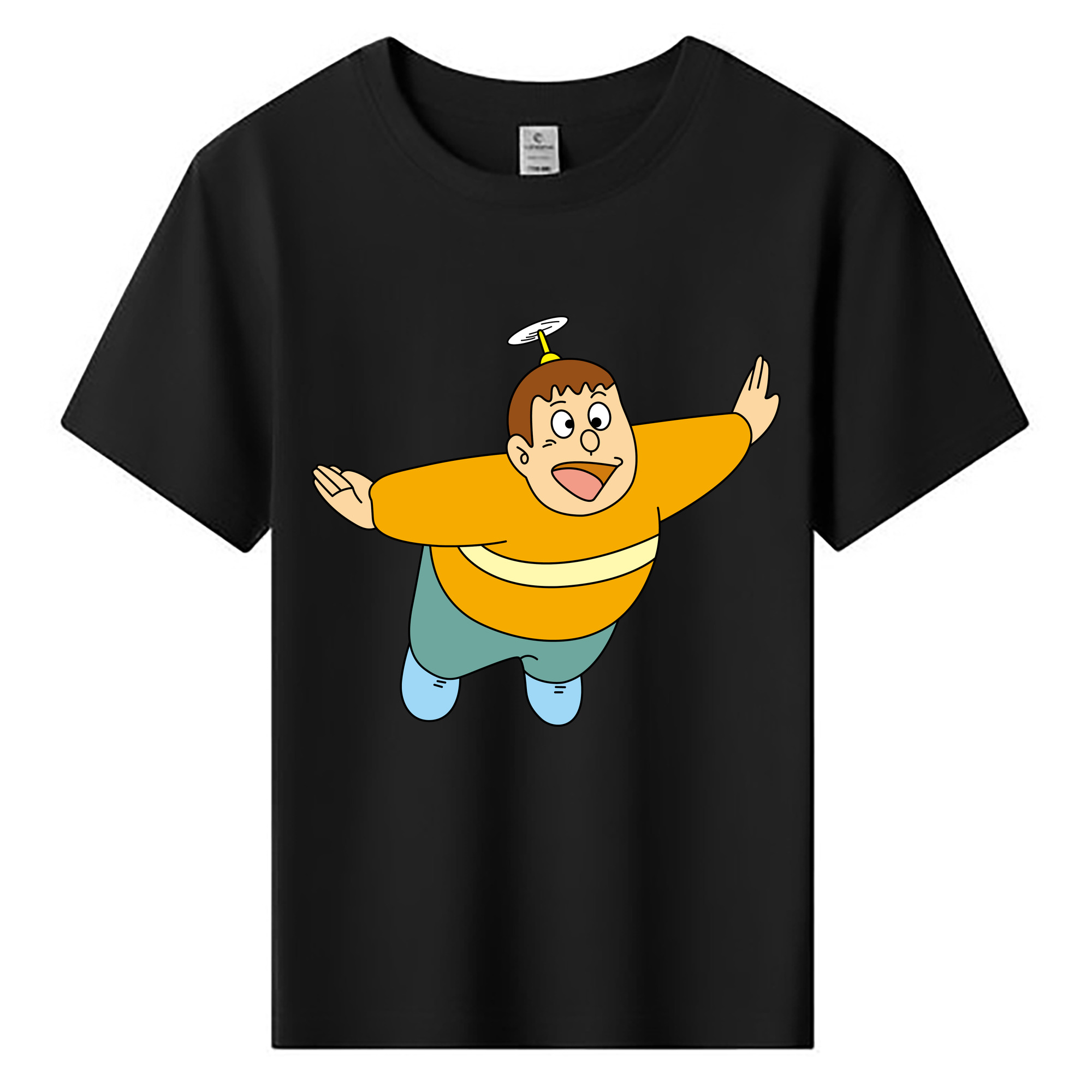 （画像用） ドラえもん 剛田武 Doraemon Gouta Takeshi 綿100％キッズTシャツ（フロントプリント）