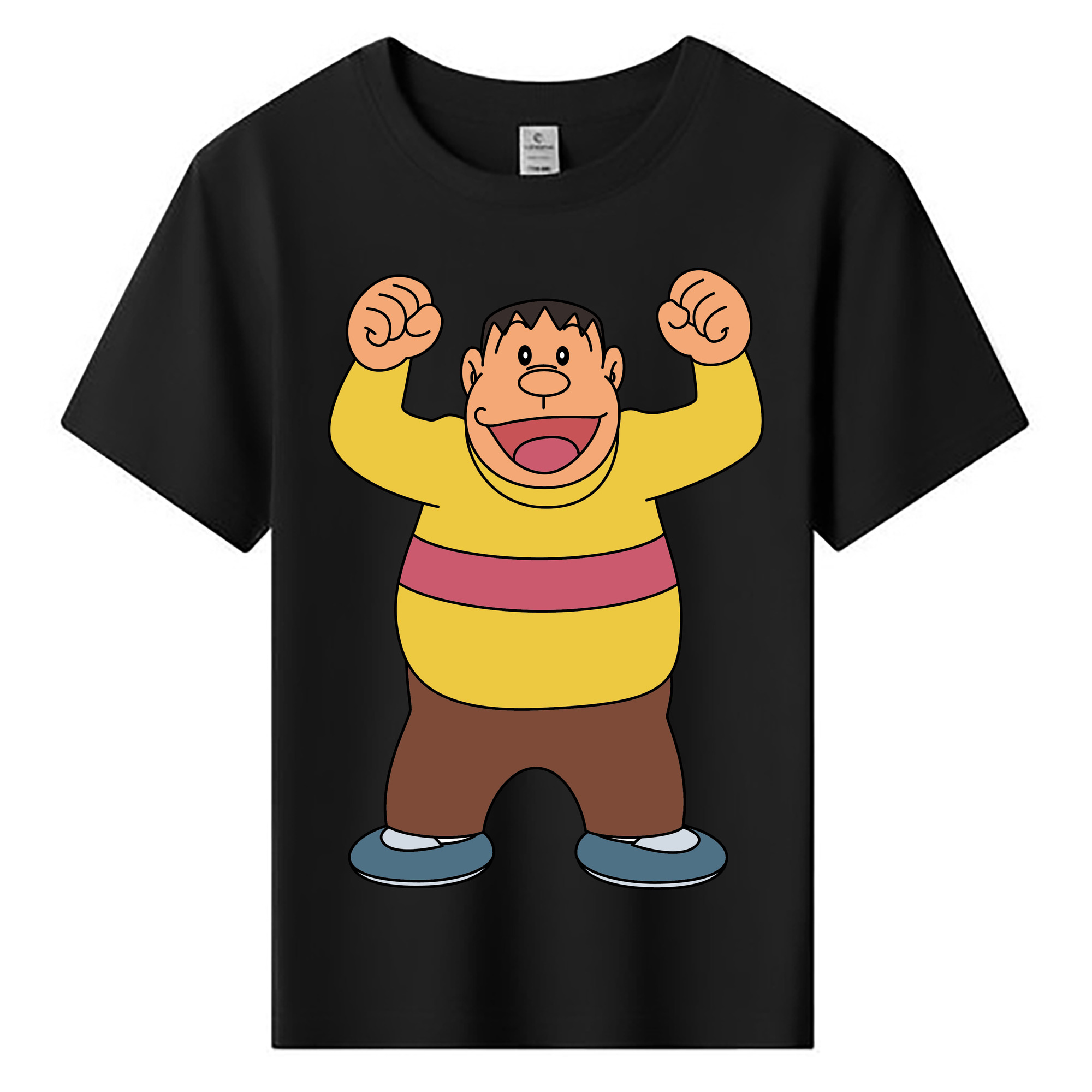 （画像用） ドラえもん 剛田武 Doraemon Gouta Takeshi 綿100％キッズTシャツ（フロントプリント）