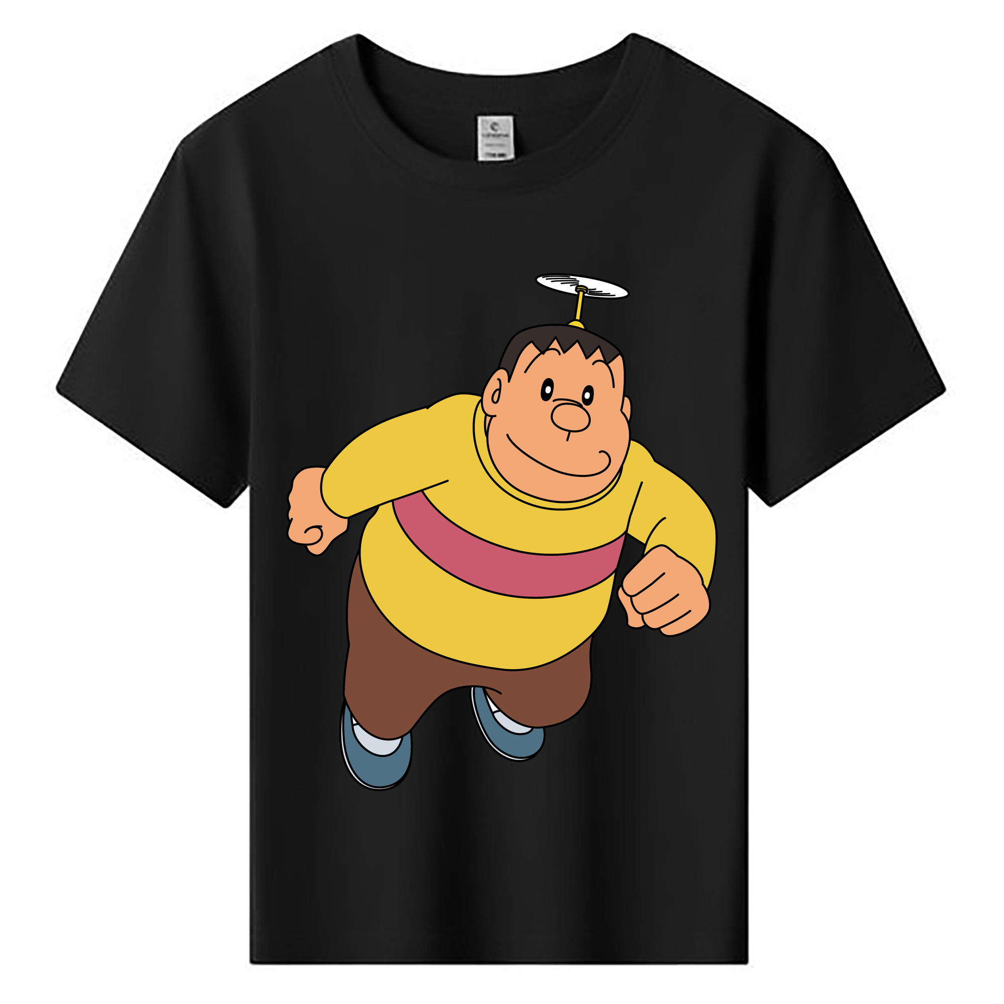 （画像用） ドラえもん 剛田武 Doraemon Gouta Takeshi 綿100％キッズTシャツ（フロントプリント）