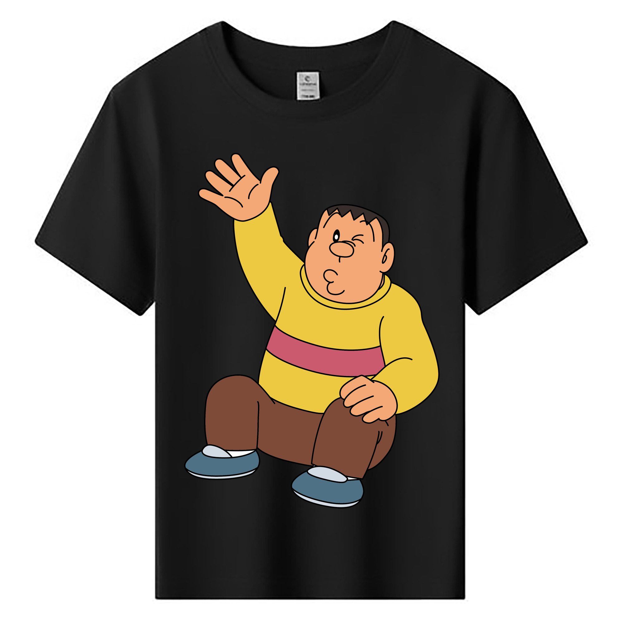（画像用） ドラえもん 剛田武 Doraemon Gouta Takeshi 綿100％キッズTシャツ（フロントプリント）