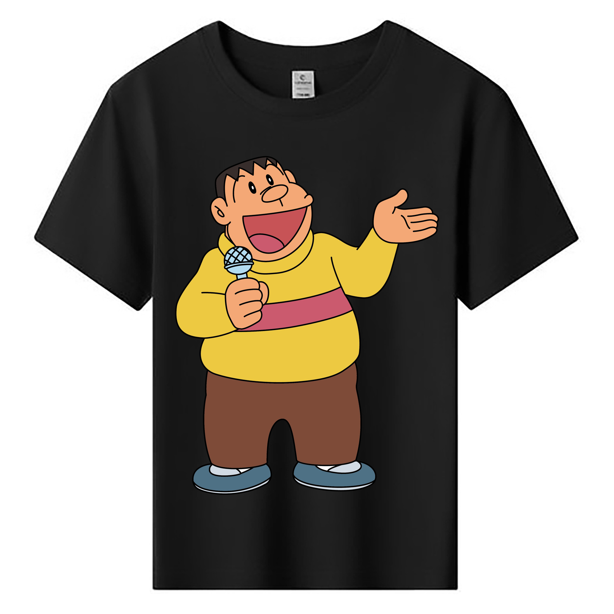 （画像用） ドラえもん 剛田武 Doraemon Gouta Takeshi 綿100％キッズTシャツ（フロントプリント）