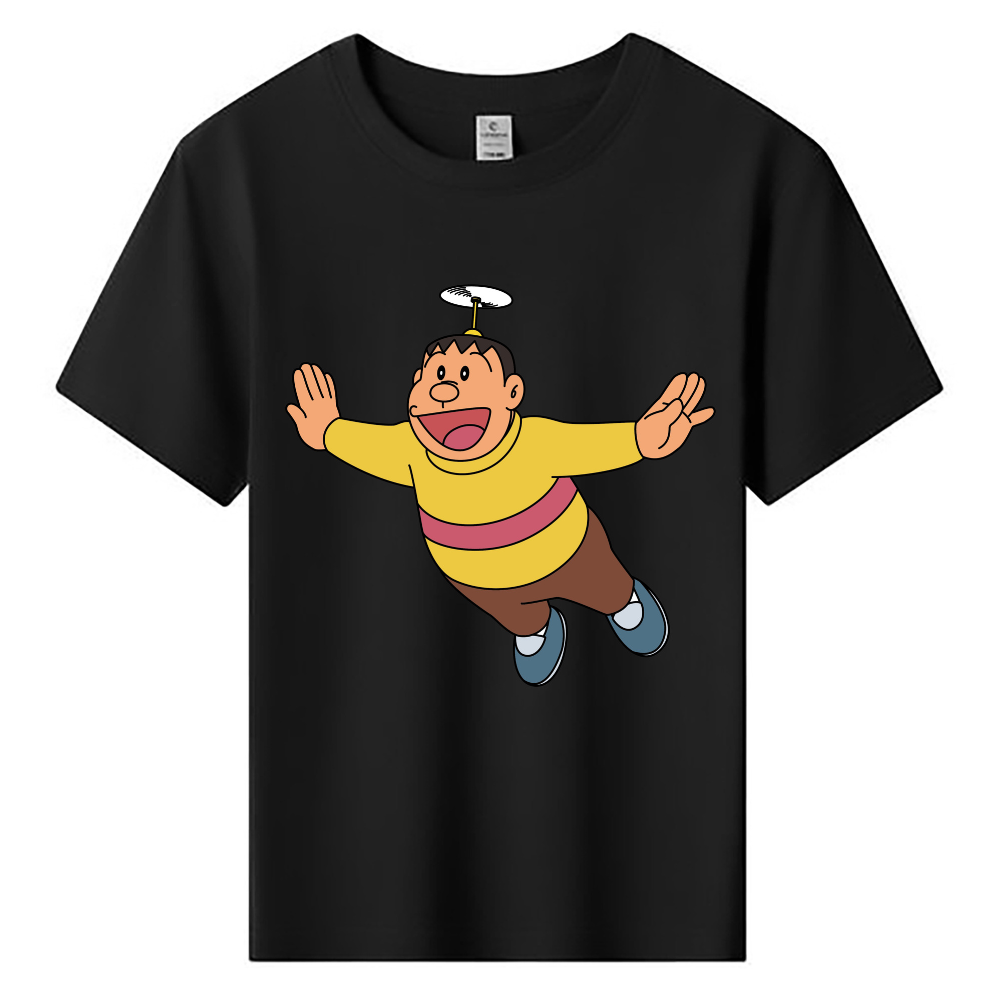 （画像用） ドラえもん 剛田武 Doraemon Gouta Takeshi 綿100％キッズTシャツ（フロントプリント）