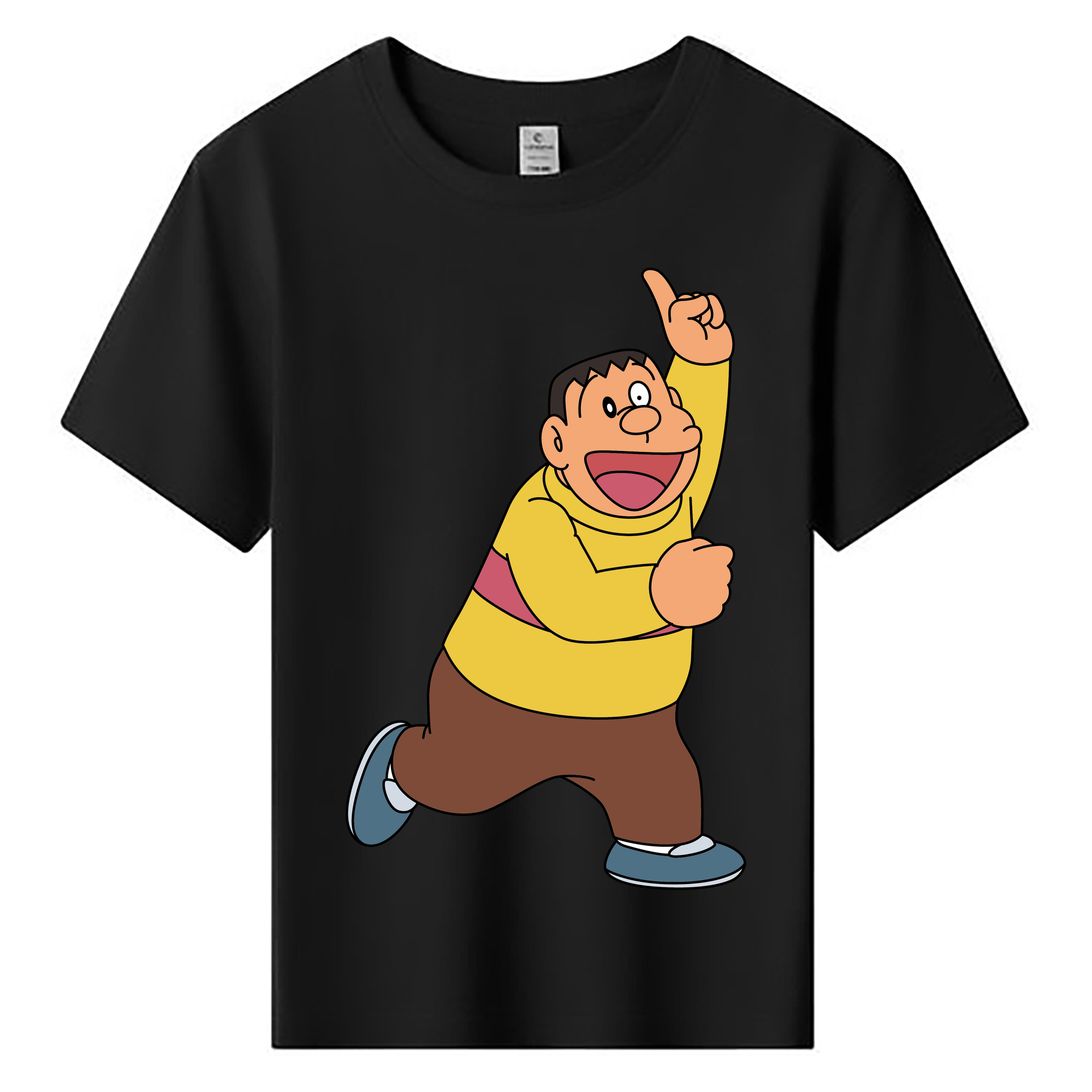 （画像用） ドラえもん 剛田武 Doraemon Gouta Takeshi 綿100％キッズTシャツ（フロントプリント）