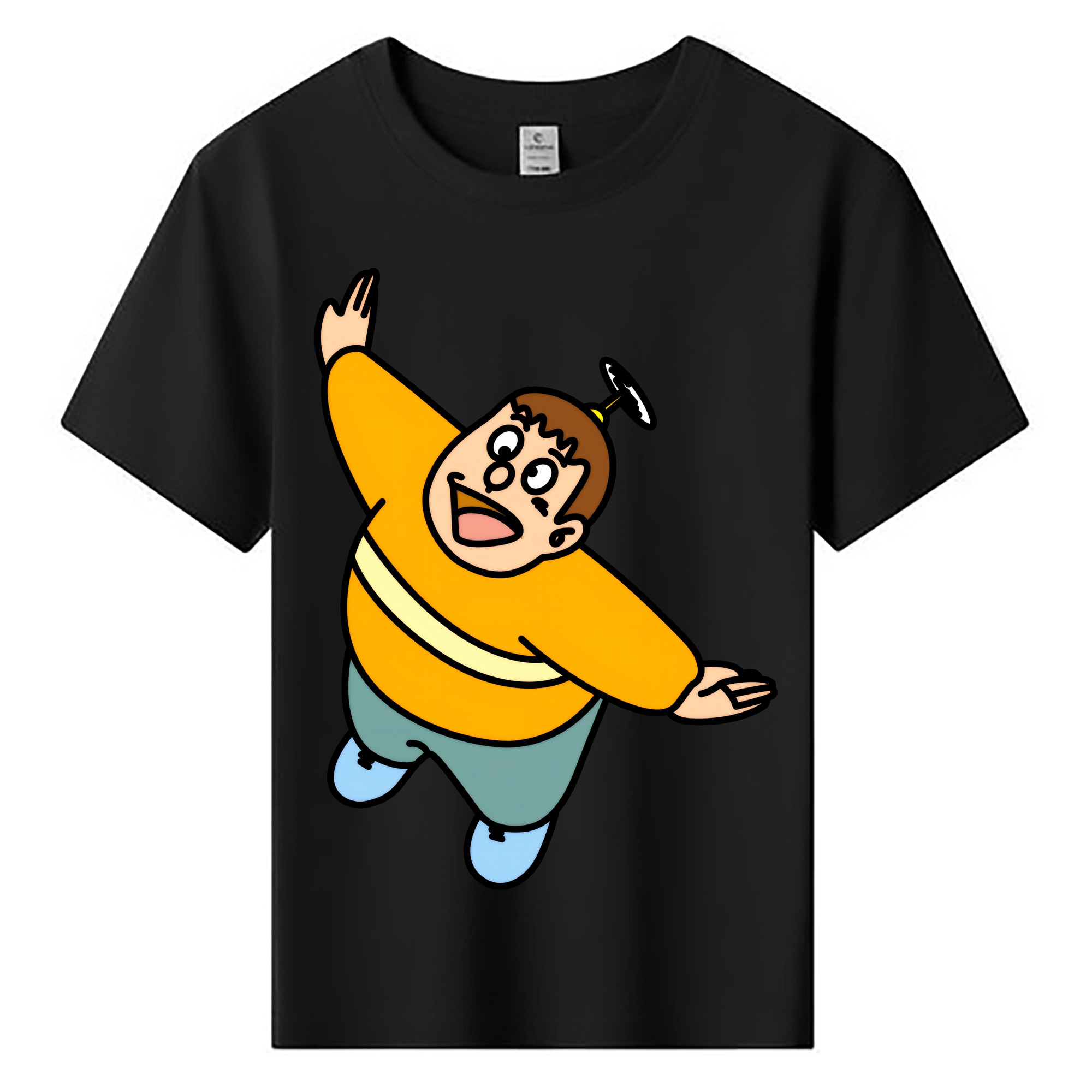 （画像用） ドラえもん 剛田武 Doraemon Gouta Takeshi 綿100％キッズTシャツ（フロントプリント）