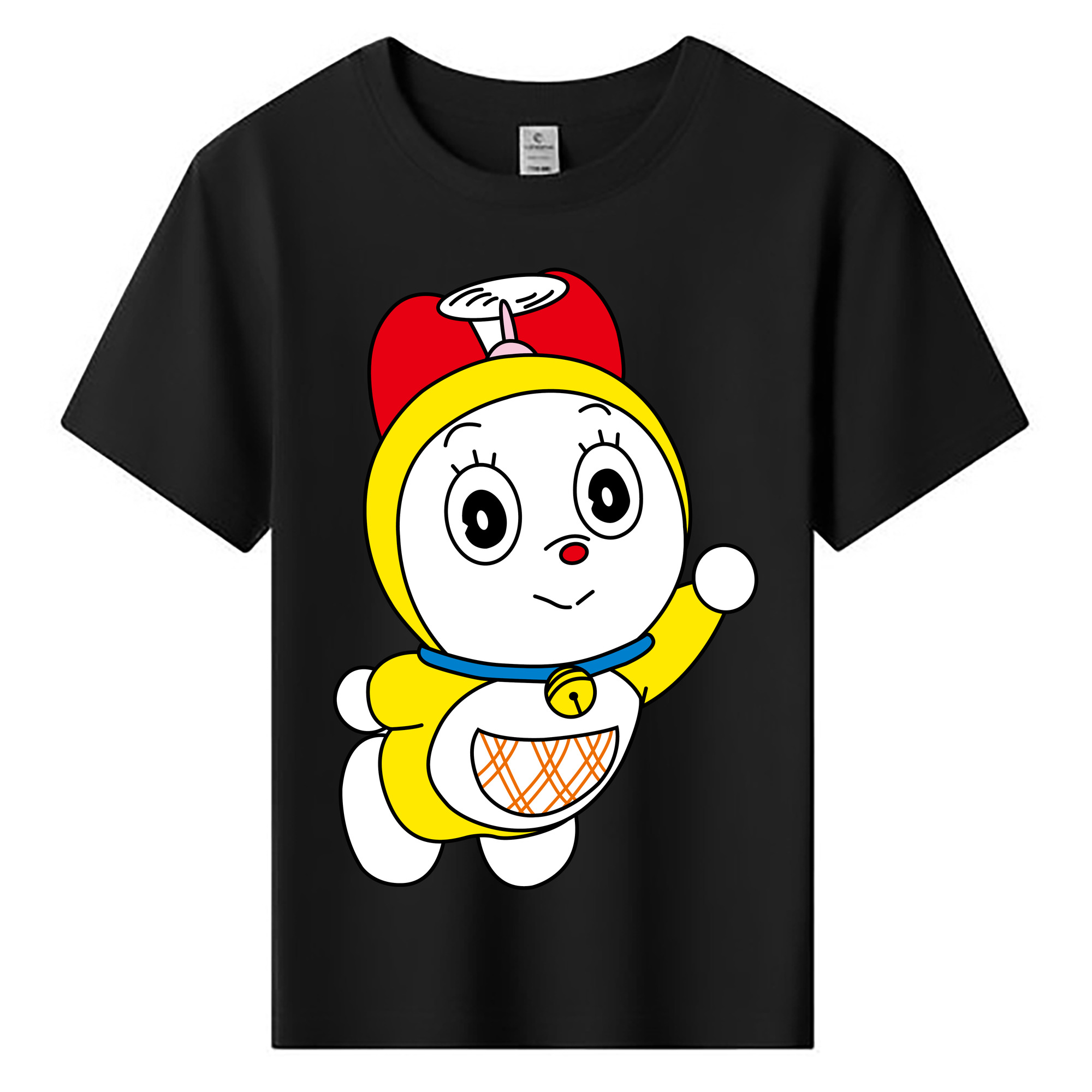 （画像用） ドラえもん ドラミ Doraemon Dorami 綿100％キッズTシャツ（フロントプリント）