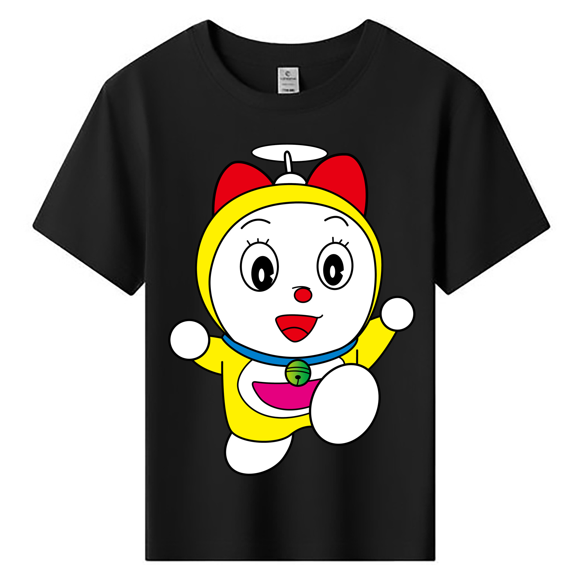 （画像用） ドラえもん ドラミ Doraemon Dorami 綿100％キッズTシャツ（フロントプリント）