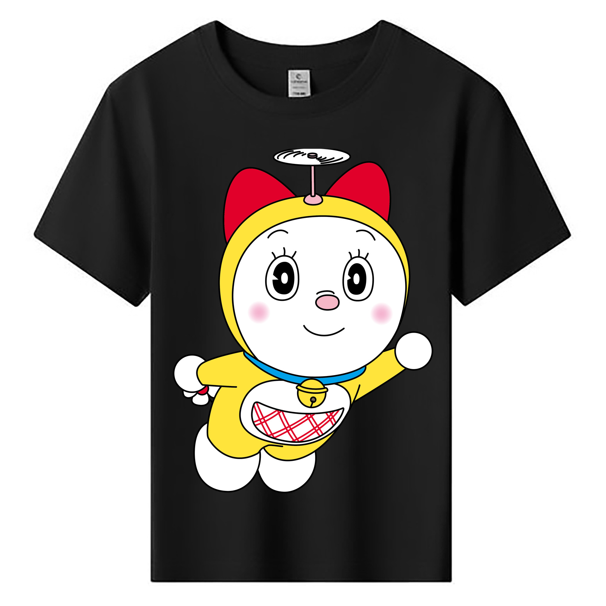（画像用） ドラえもん ドラミ Doraemon Dorami 綿100％キッズTシャツ（フロントプリント）