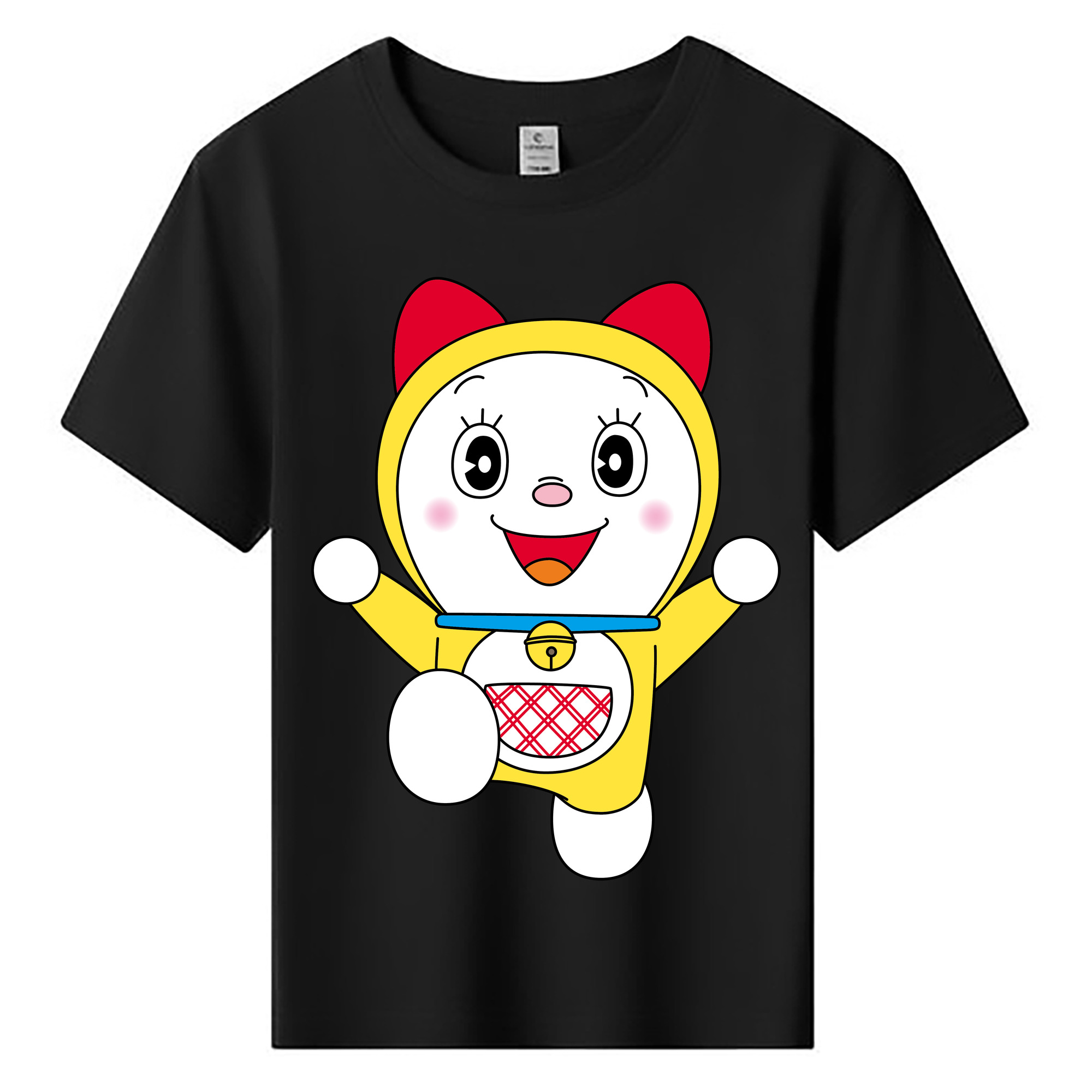（画像用） ドラえもん ドラミ Doraemon Dorami 綿100％キッズTシャツ（フロントプリント）