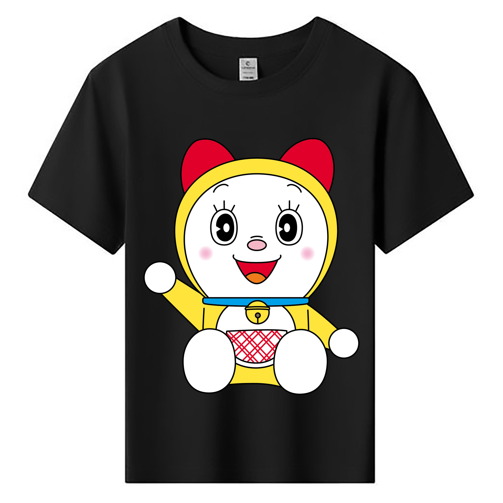 （画像用） ドラえもん ドラミ Doraemon Dorami 綿100％キッズTシャツ（フロントプリント）