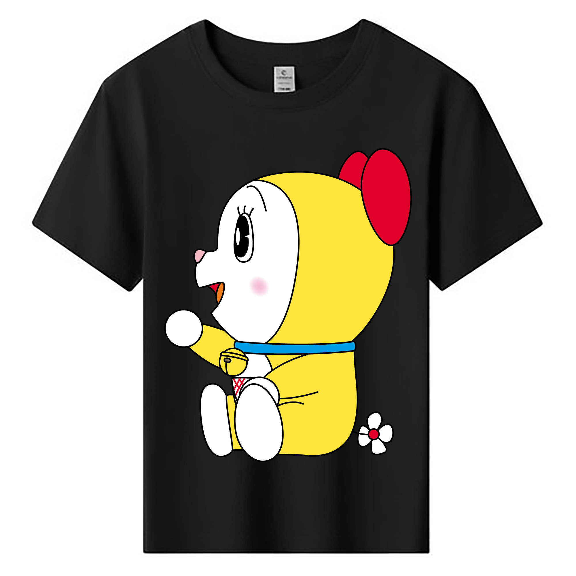 （画像用） ドラえもん ドラミ Doraemon Dorami 綿100％キッズTシャツ（フロントプリント）