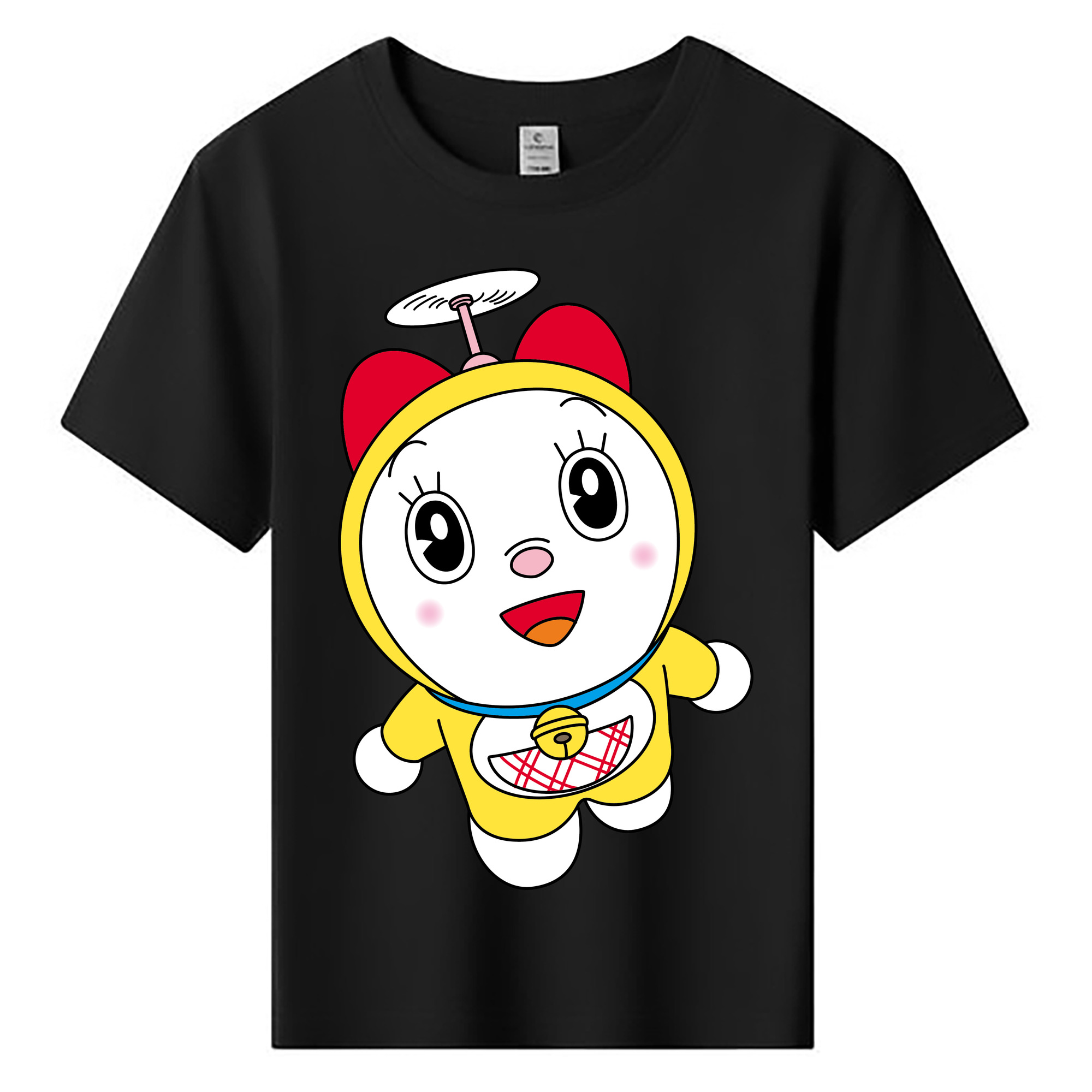 （画像用） ドラえもん ドラミ Doraemon Dorami 綿100％キッズTシャツ（フロントプリント）