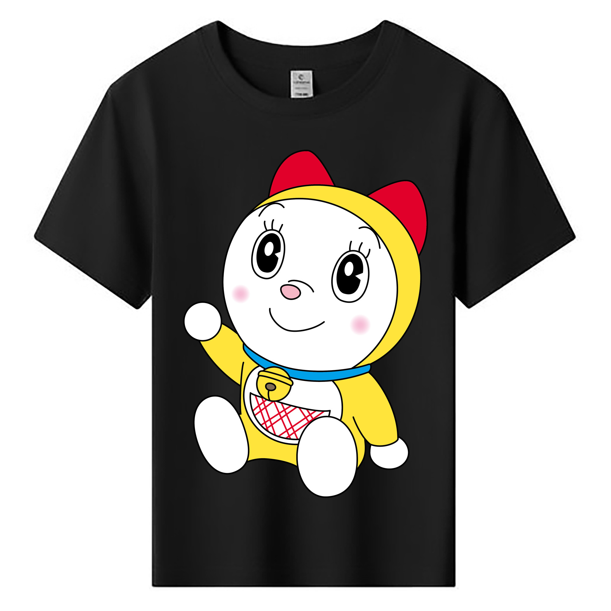 （画像用） ドラえもん ドラミ Doraemon Dorami 綿100％キッズTシャツ（フロントプリント）