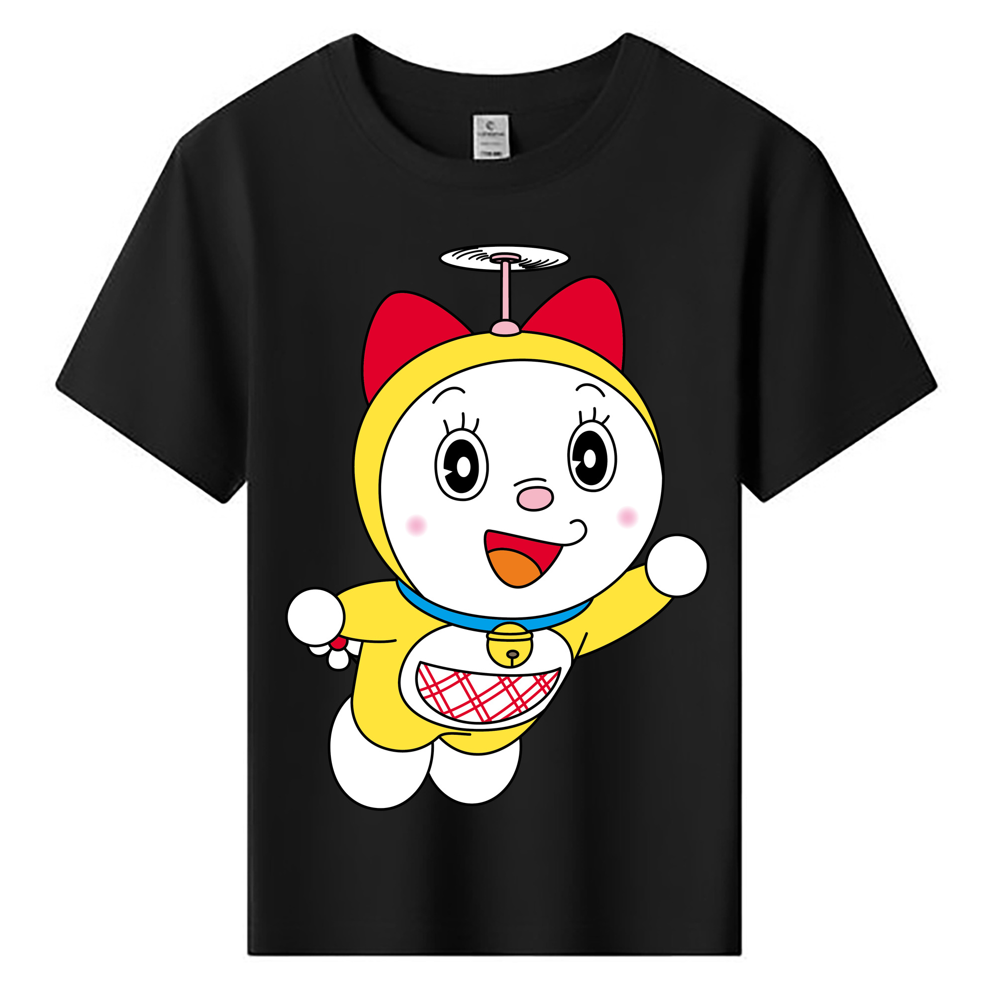 （画像用） ドラえもん ドラミ Doraemon Dorami 綿100％キッズTシャツ（フロントプリント）
