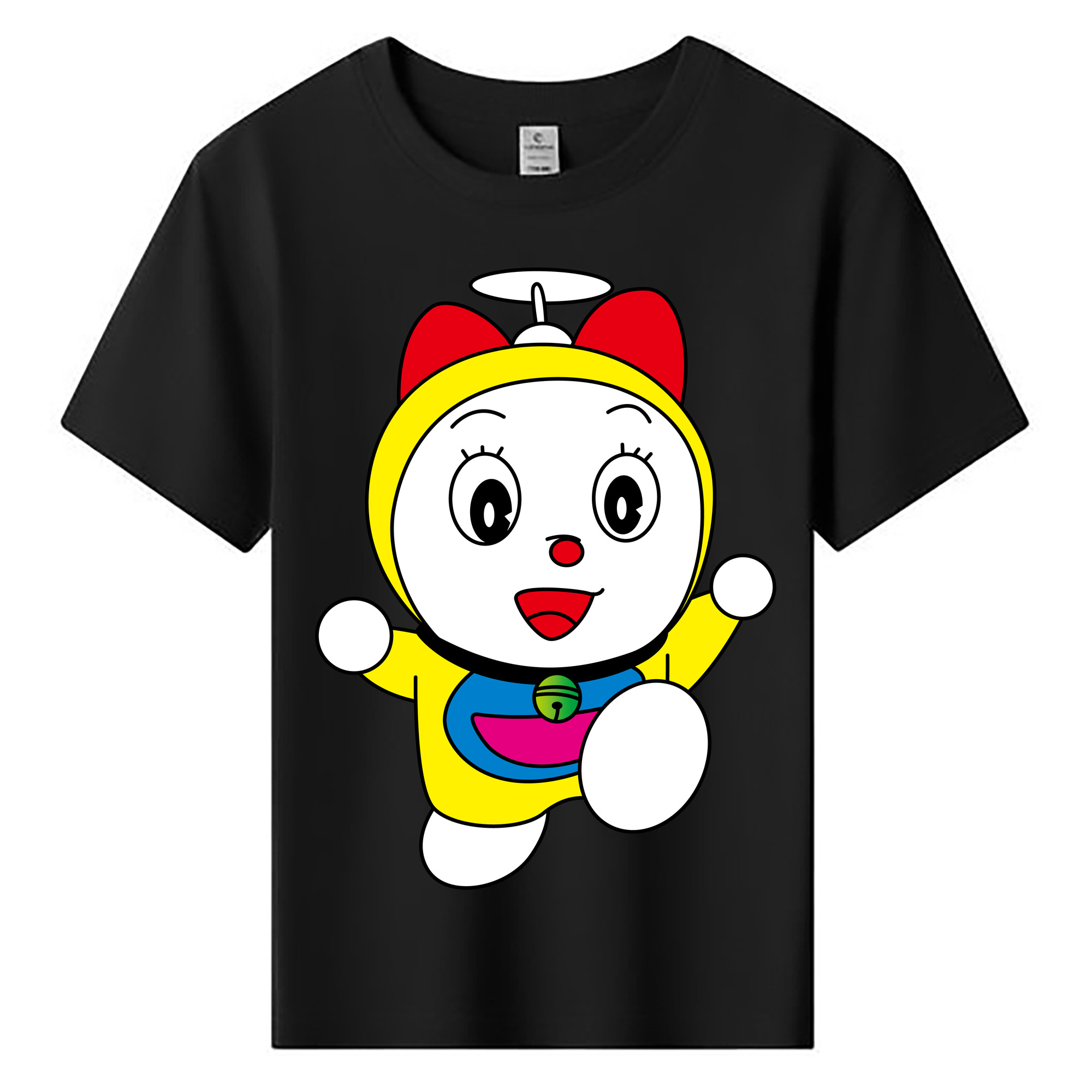 （画像用） ドラえもん ドラミ Doraemon Dorami 綿100％キッズTシャツ（フロントプリント）
