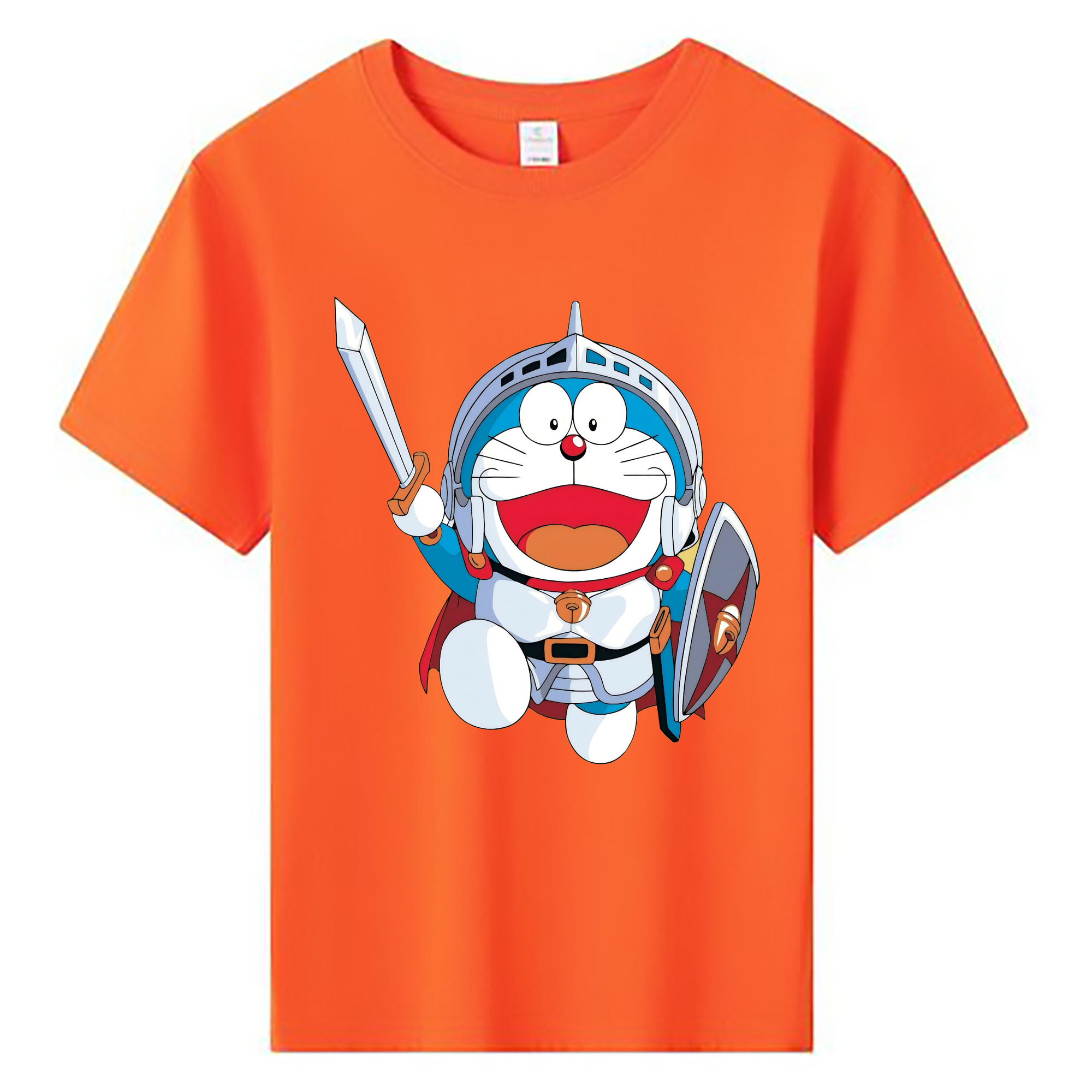 （画像用） ドラえもん Doraemon 綿100％キッズTシャツ（フロントプリント）