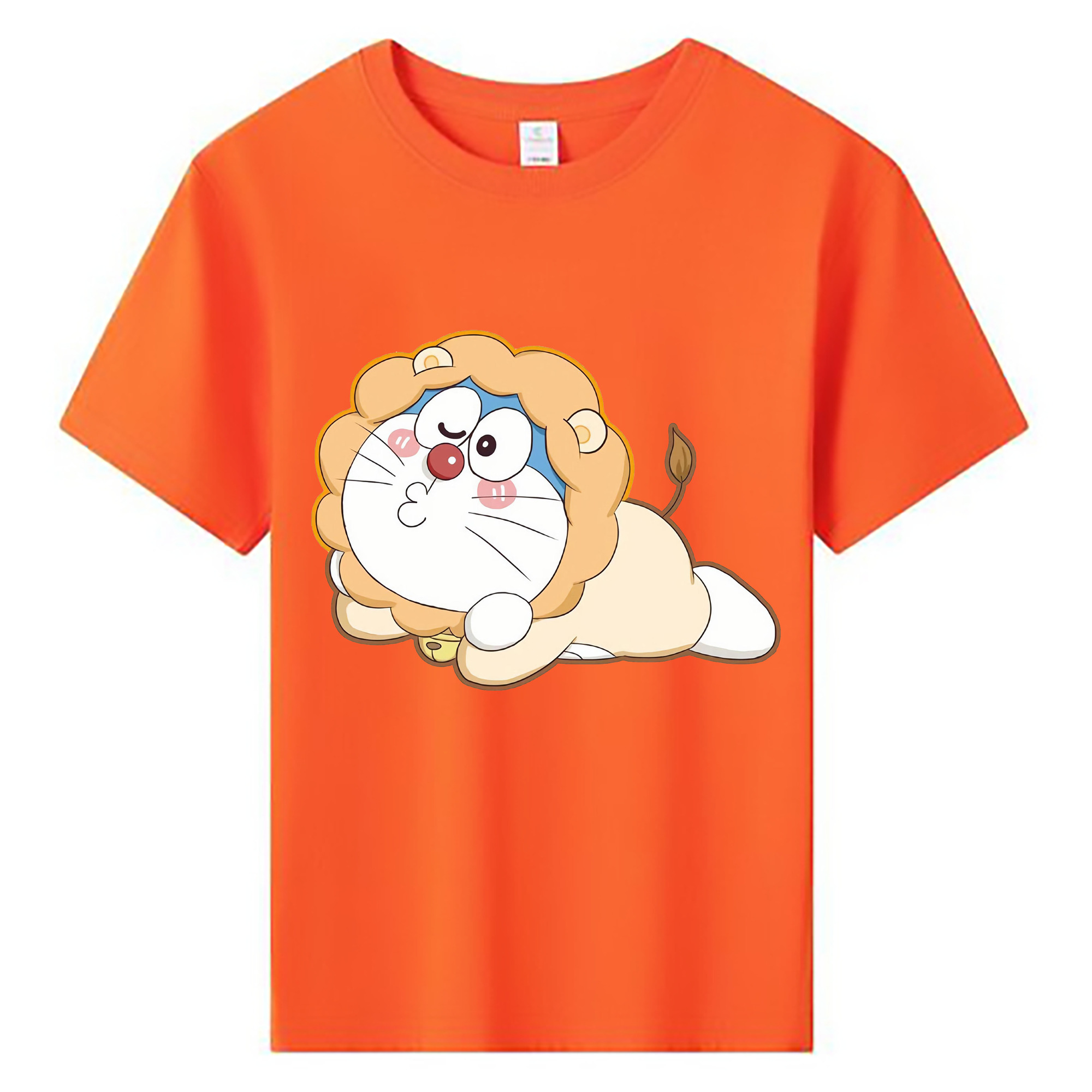 （画像用） ドラえもん Doraemon 綿100％キッズTシャツ（フロントプリント）