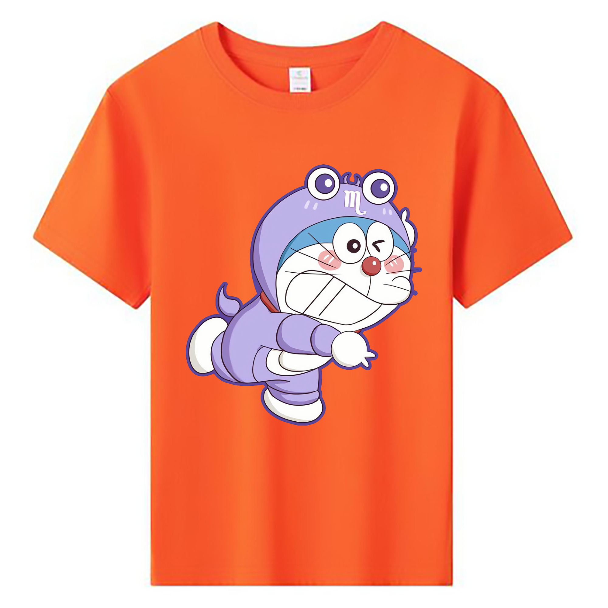（画像用） ドラえもん Doraemon 綿100％キッズTシャツ（フロントプリント）