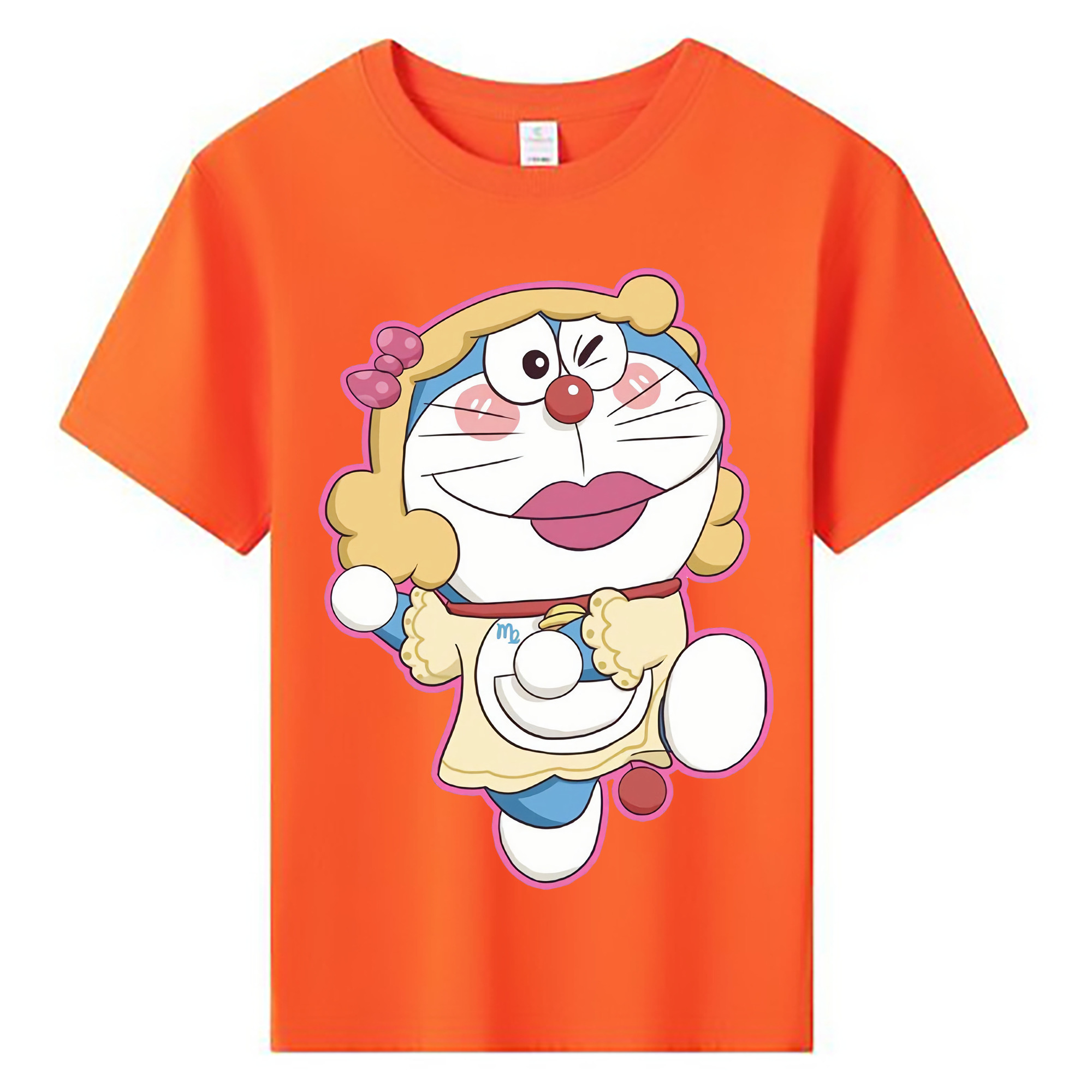 （画像用） ドラえもん Doraemon 綿100％キッズTシャツ（フロントプリント）